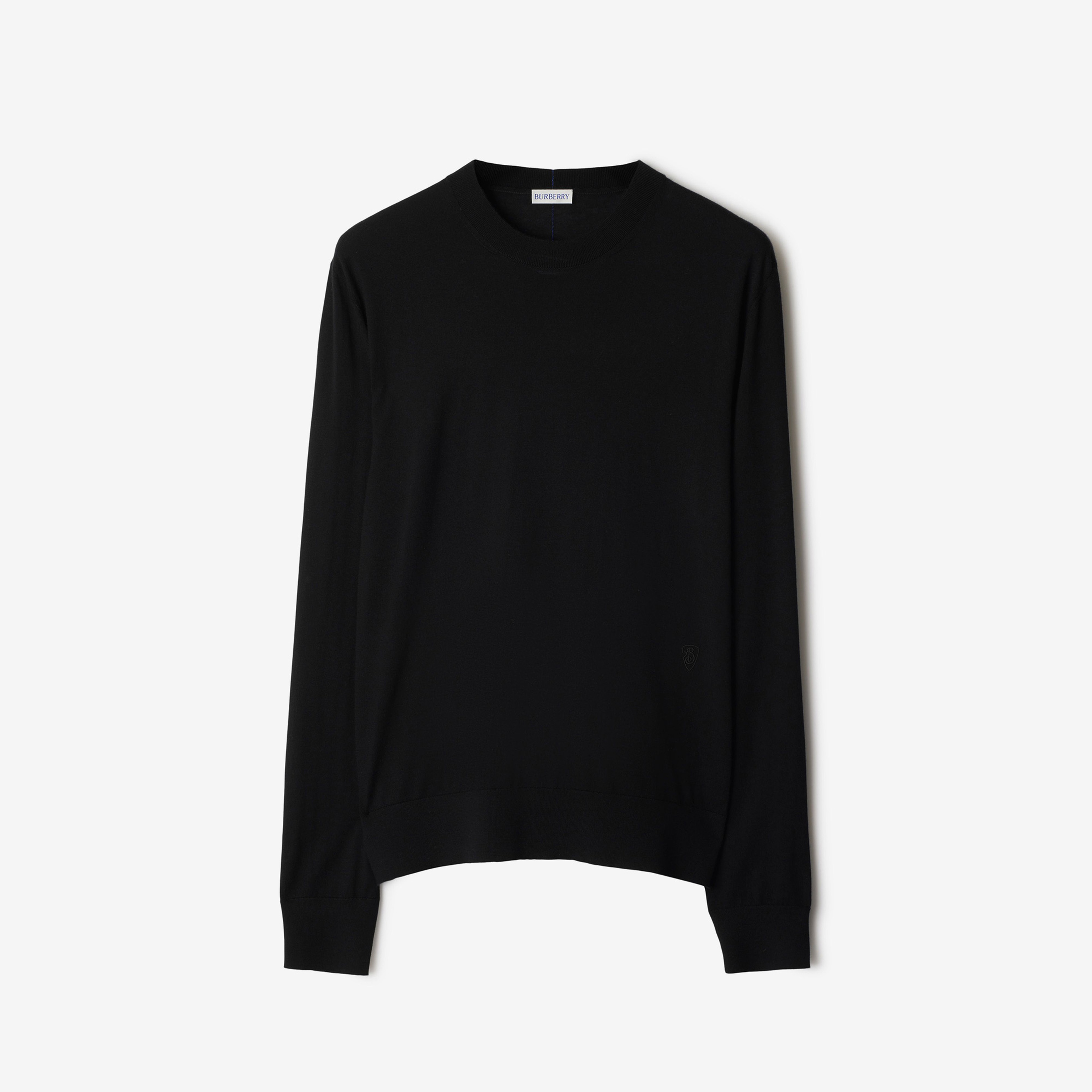 Burberry Erkek Siyah Kazak