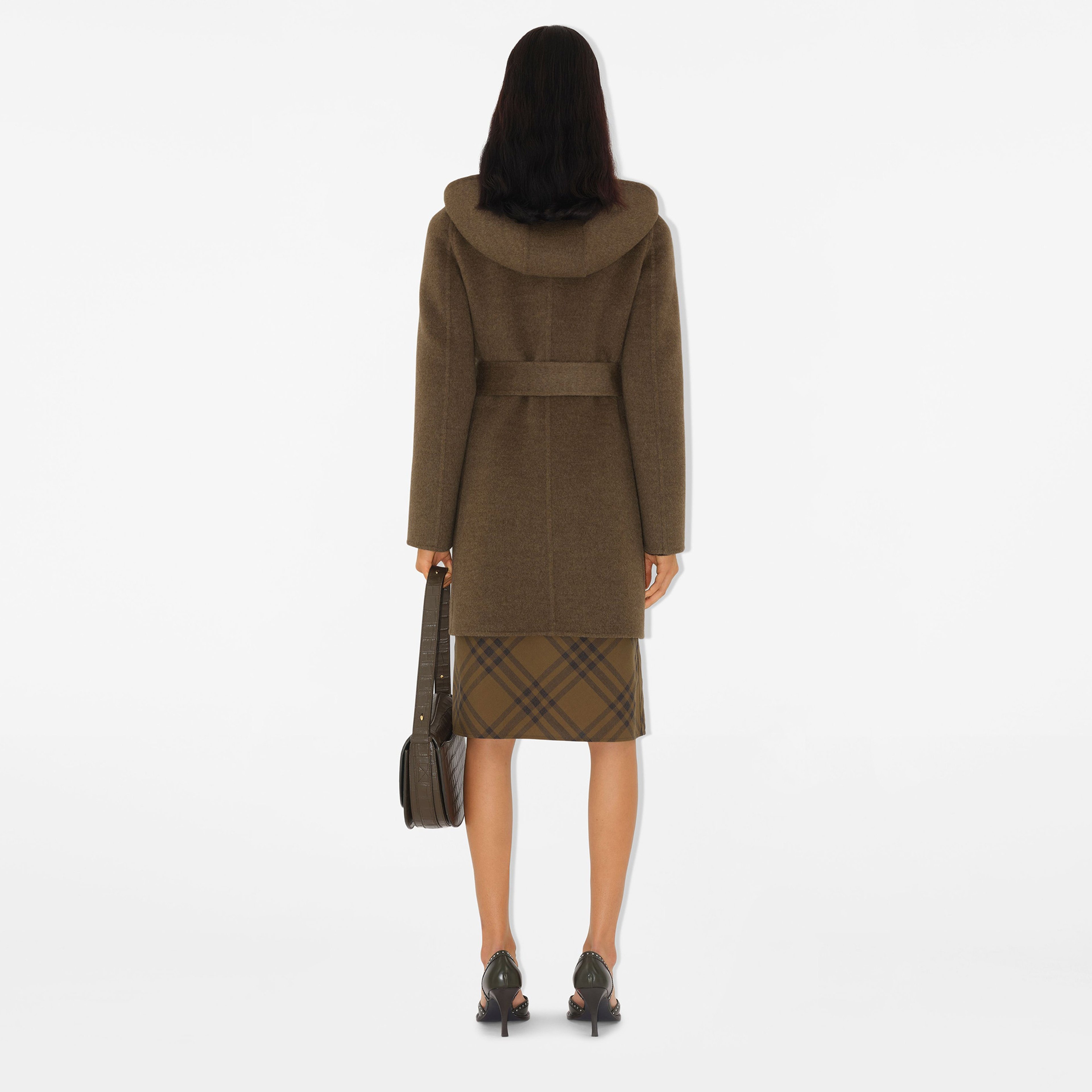 Burberry Kadın Bej Kaban