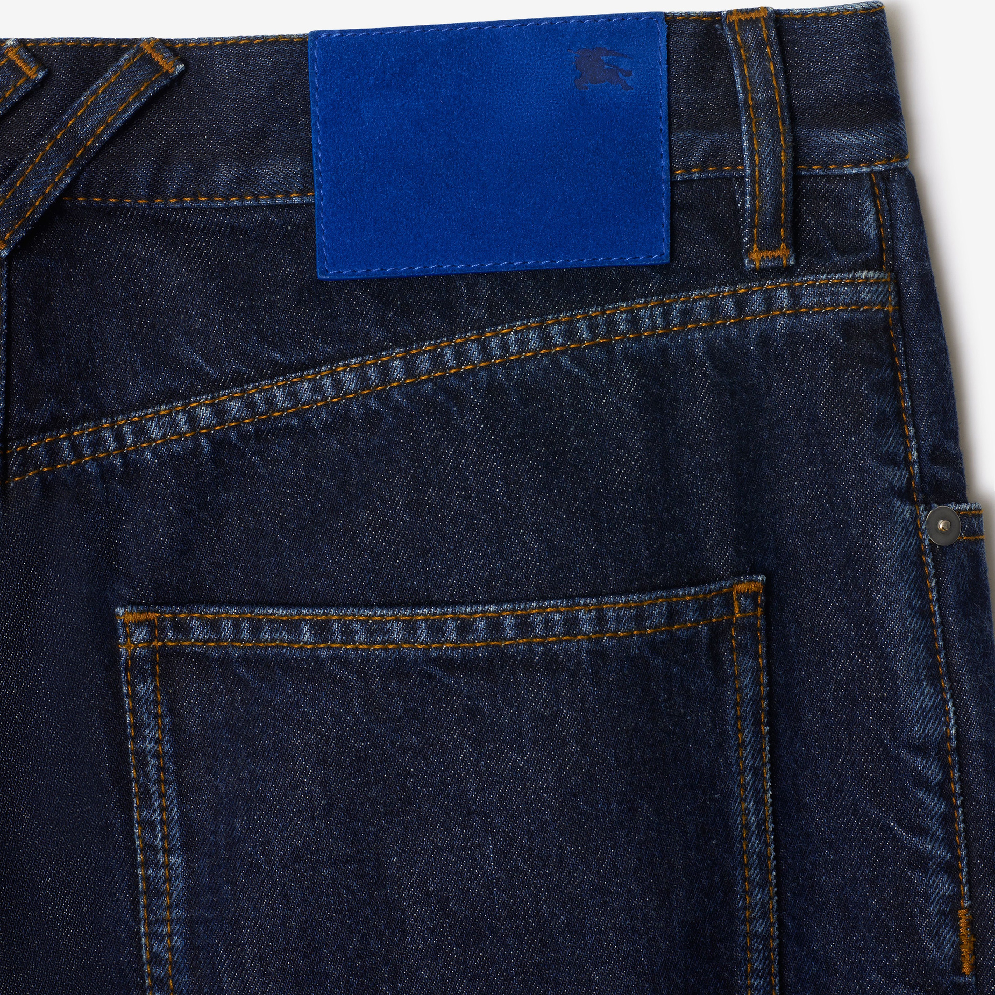 Burberry Erkek Mavi Pantolon