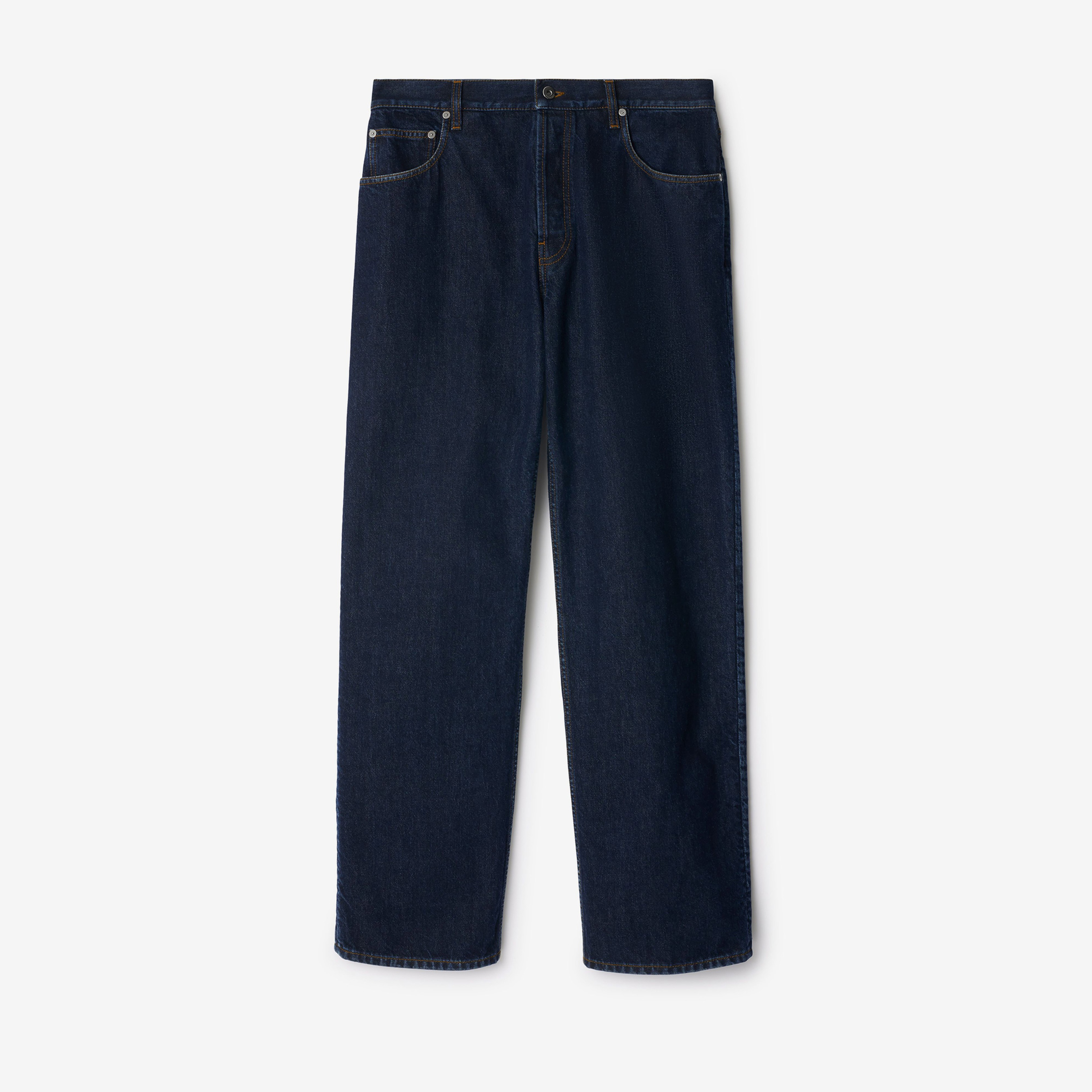 Burberry Erkek Mavi Pantolon