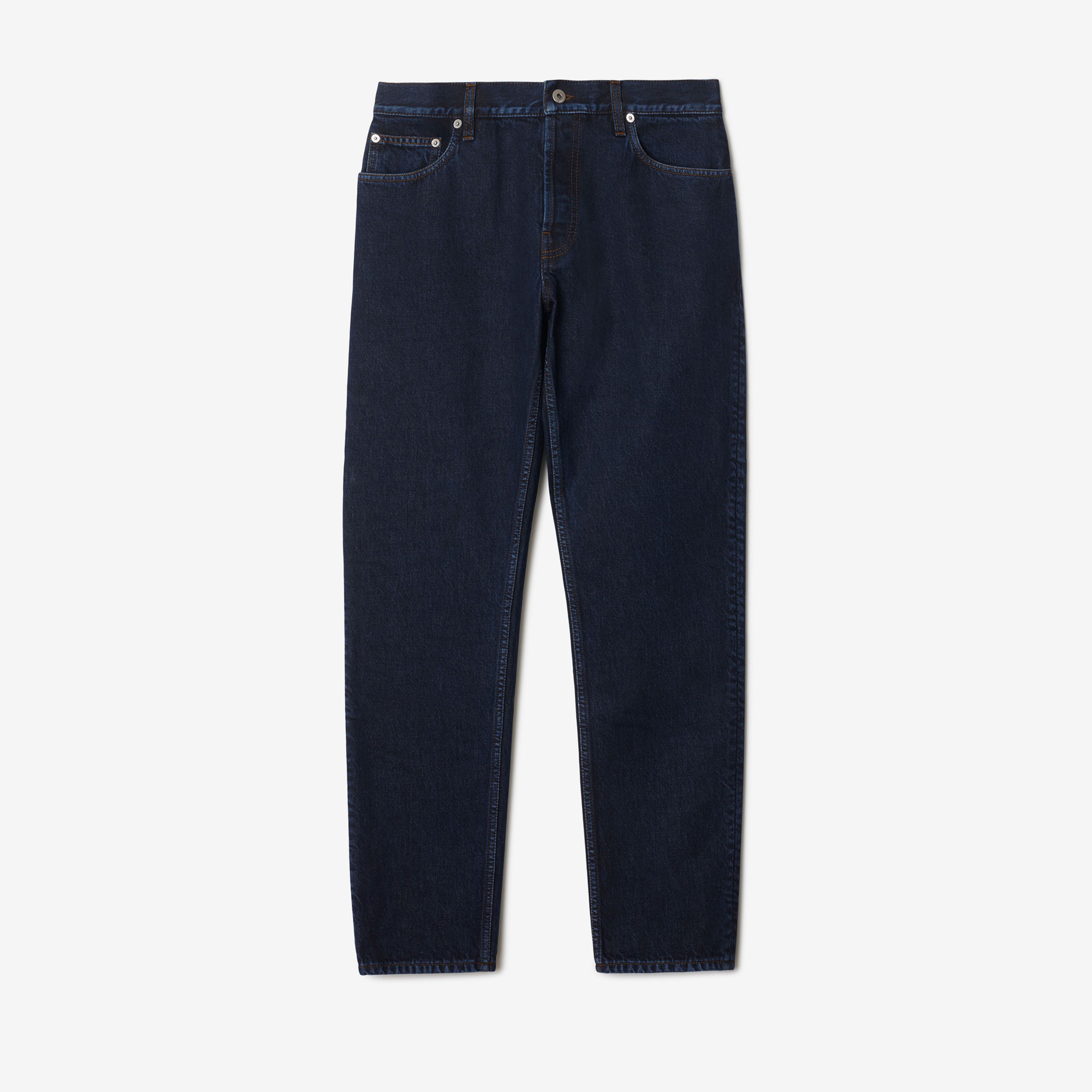 Burberry Erkek Mavi Pantolon