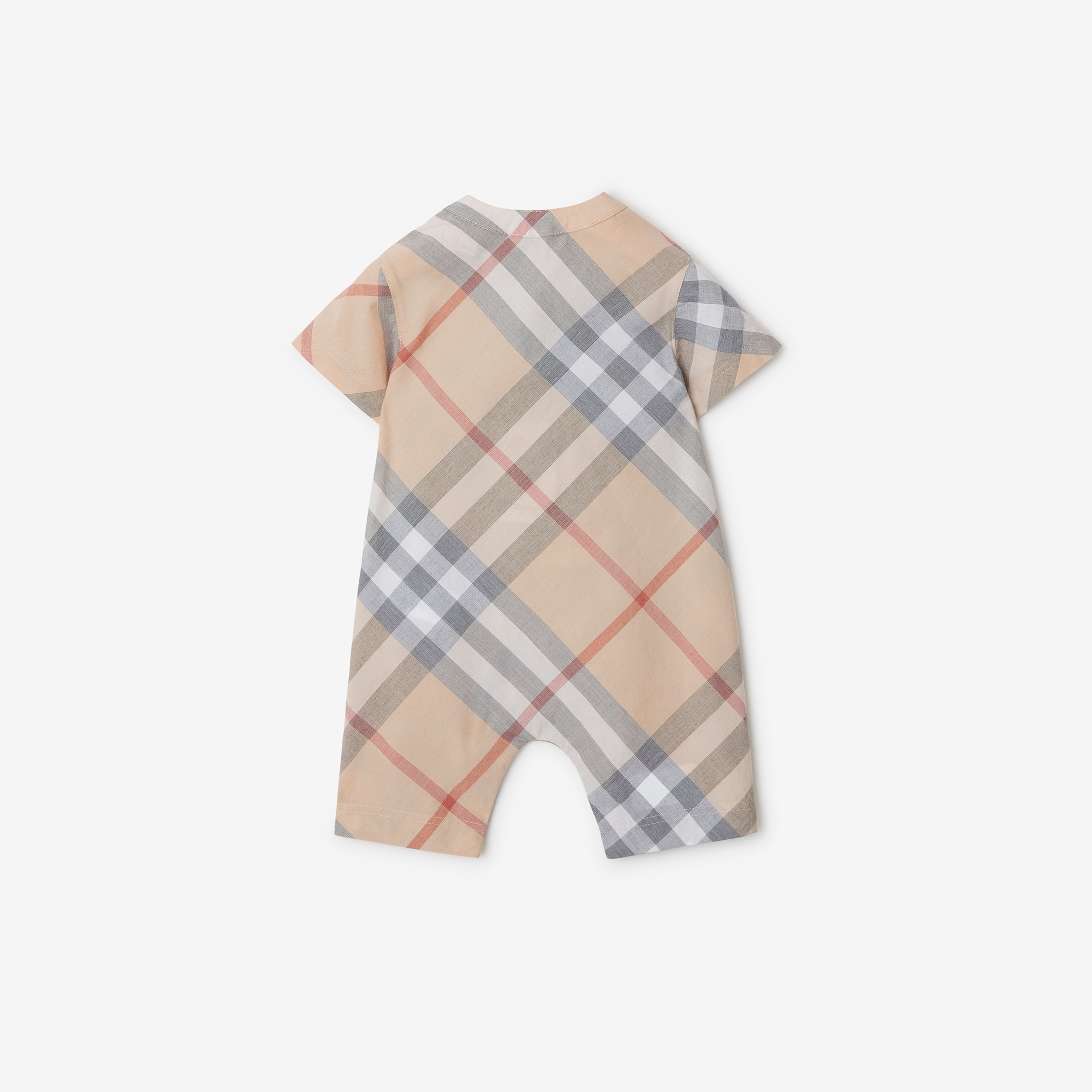 Burberry Çocuk Bej Bebek Seti