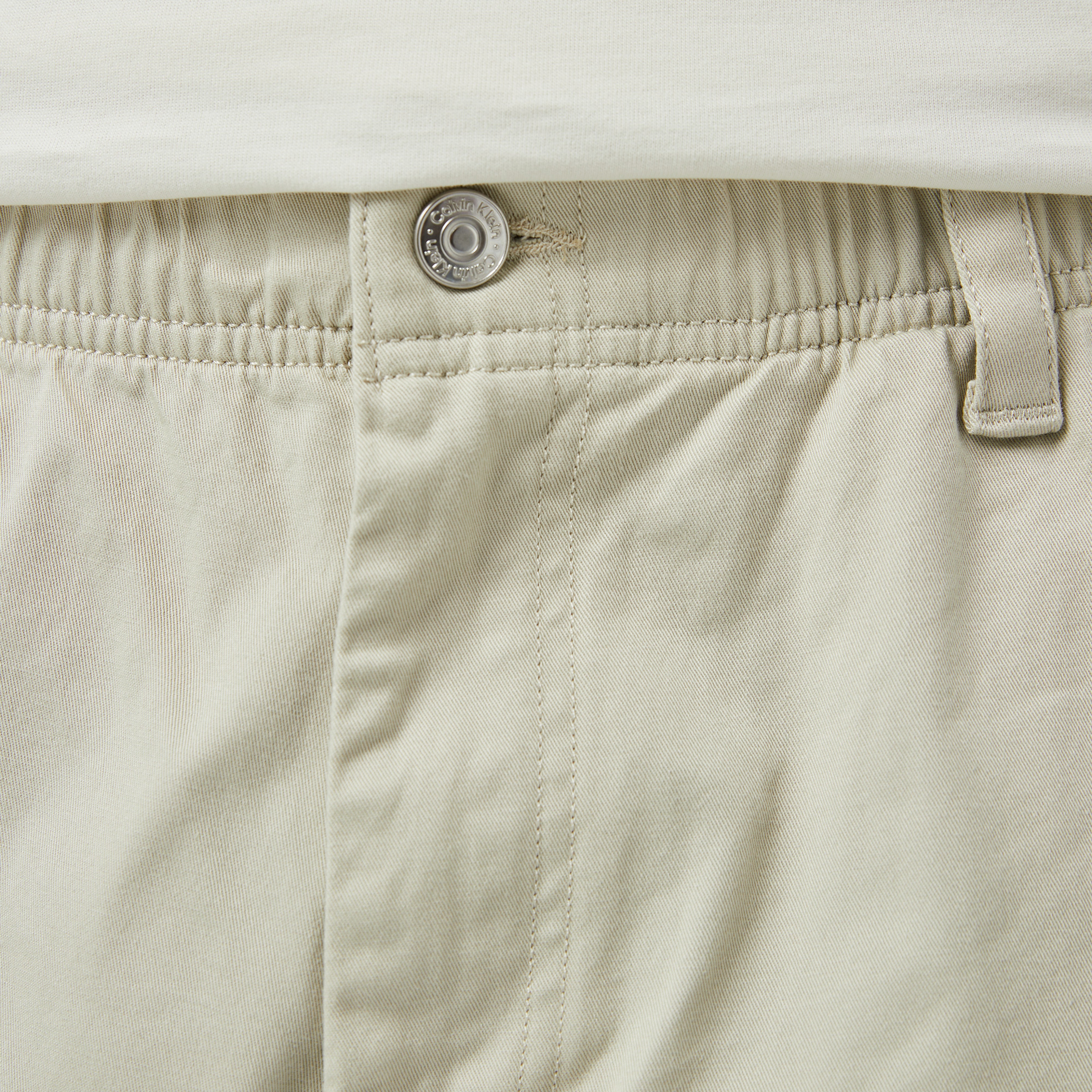 Calvin Klein Jeans Erkek Gri Pantolon