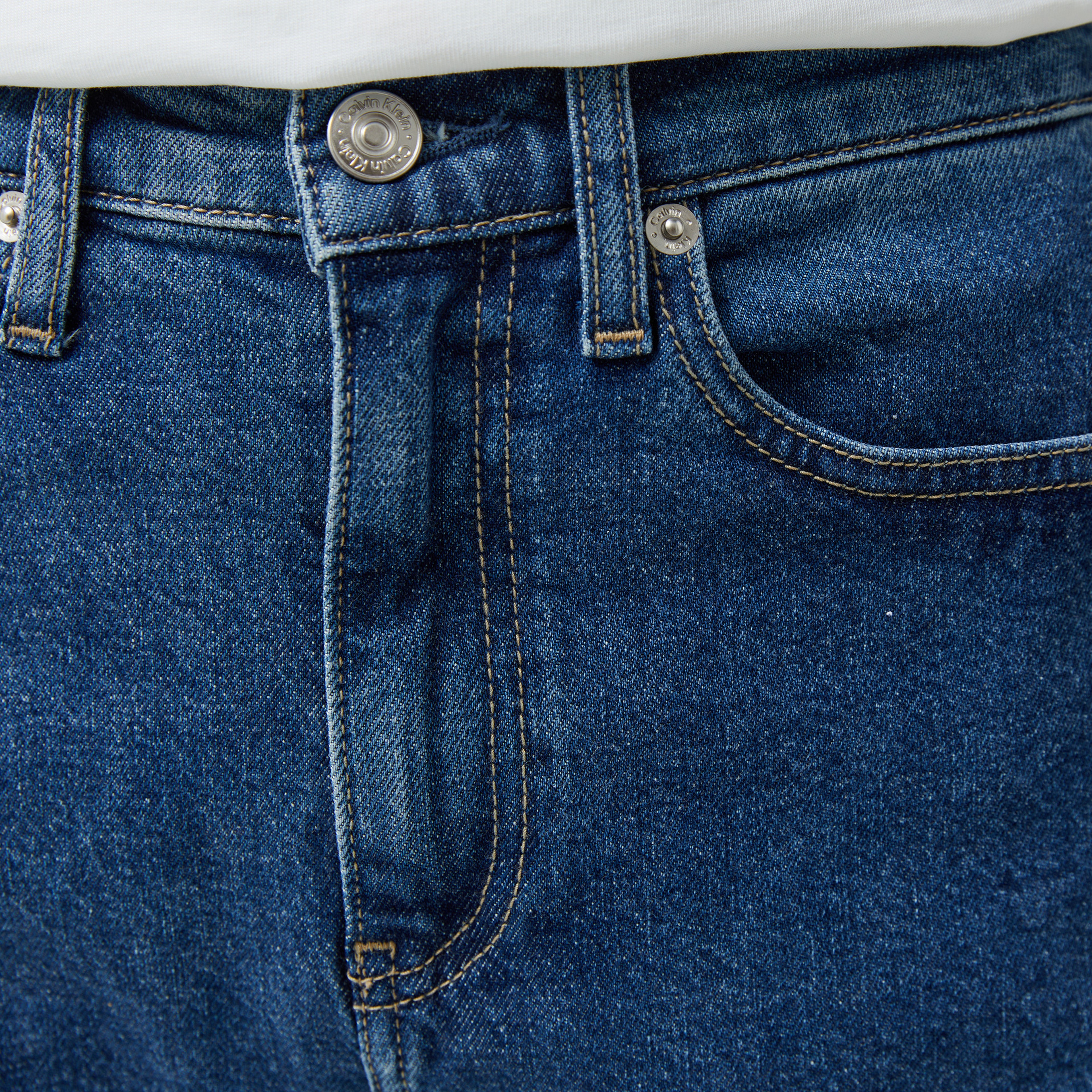 Calvin Klein Jeans Kadın Mavi Pantolon