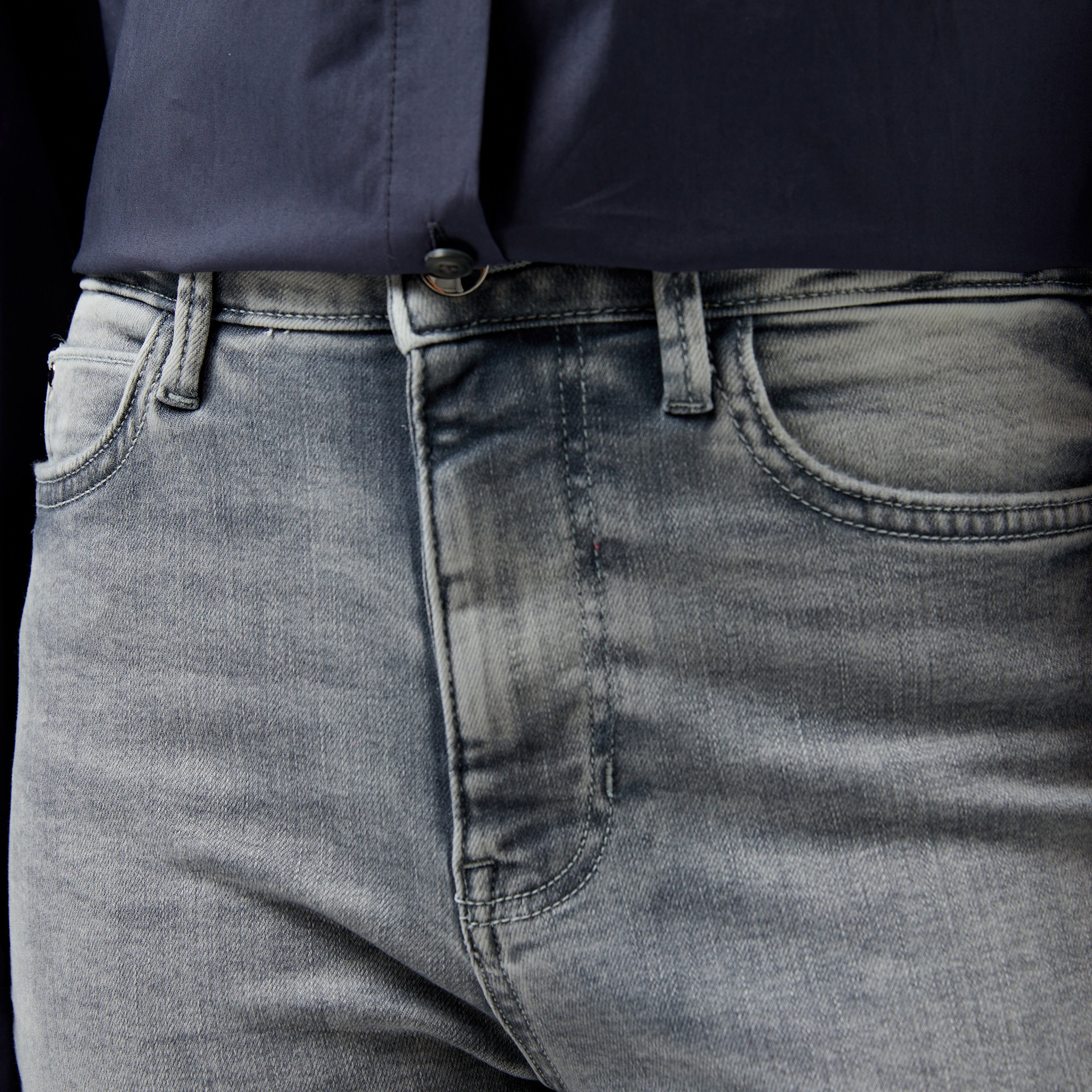 Guess 1981 Skinny Eco Recy Morning Kadın Gri Jean