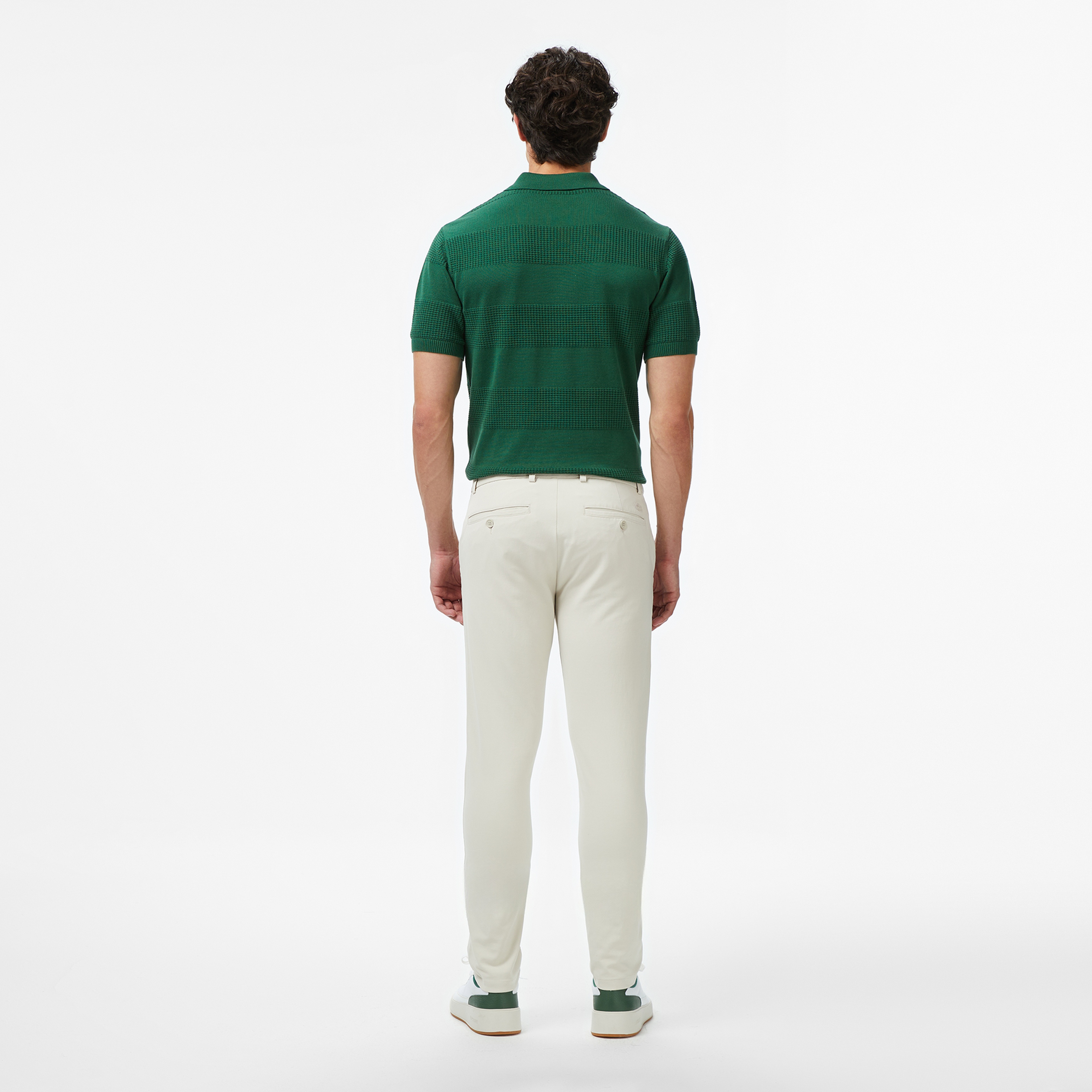 Erkek Slim Fit Gri Chino Pantolon