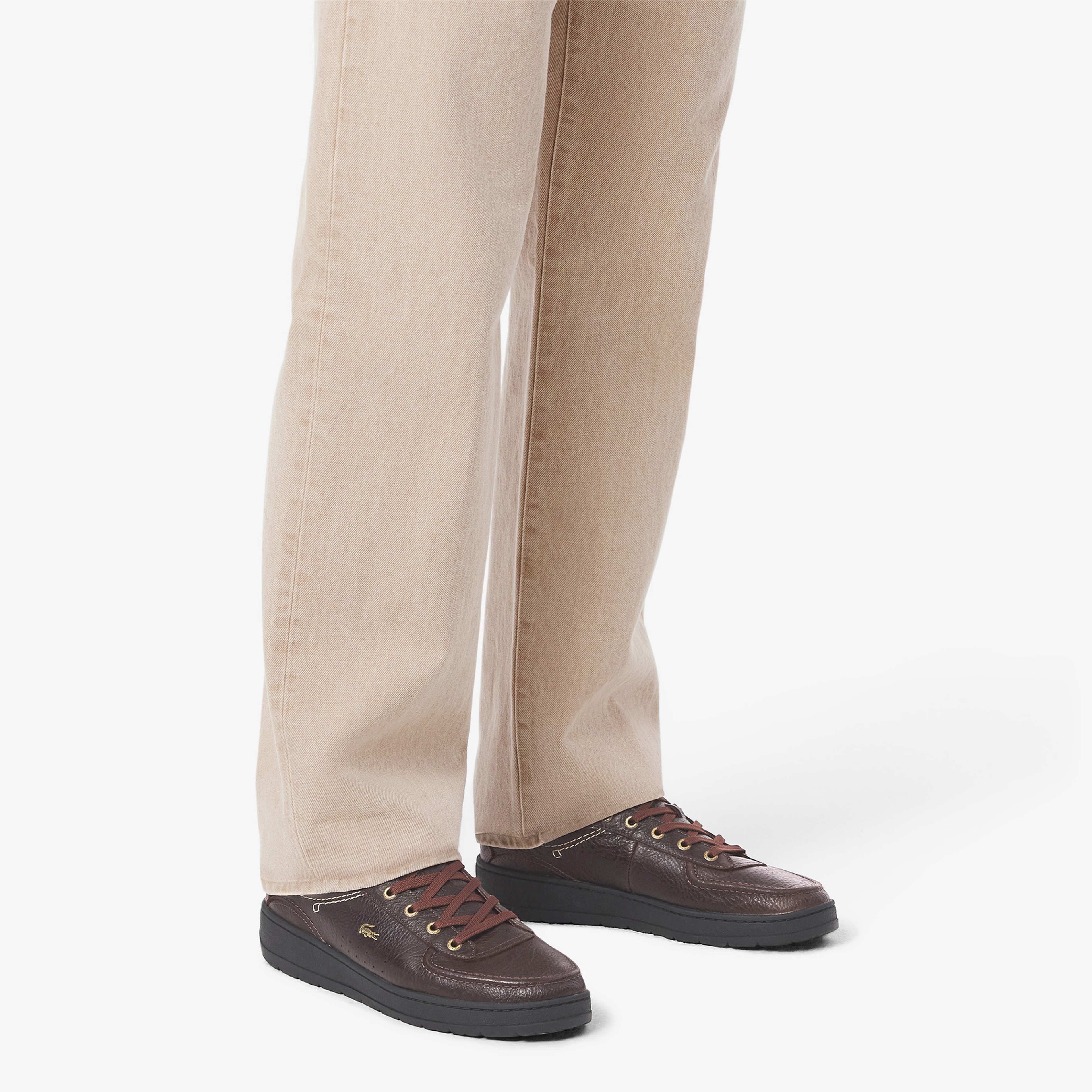 Lacoste Umpire Erkek Kahverengi Spor Ayakkabı