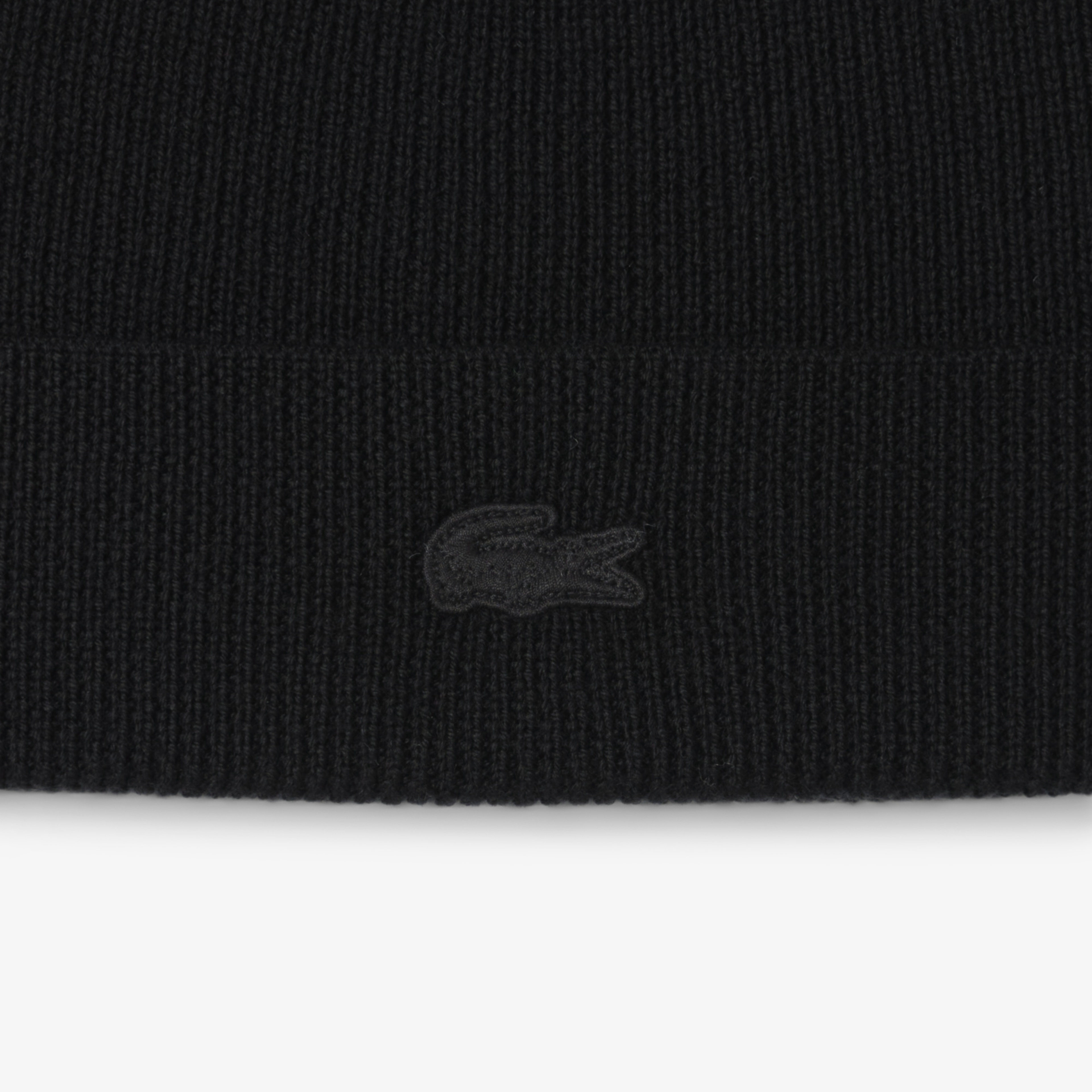Ribbed Cuff Wool Beanie