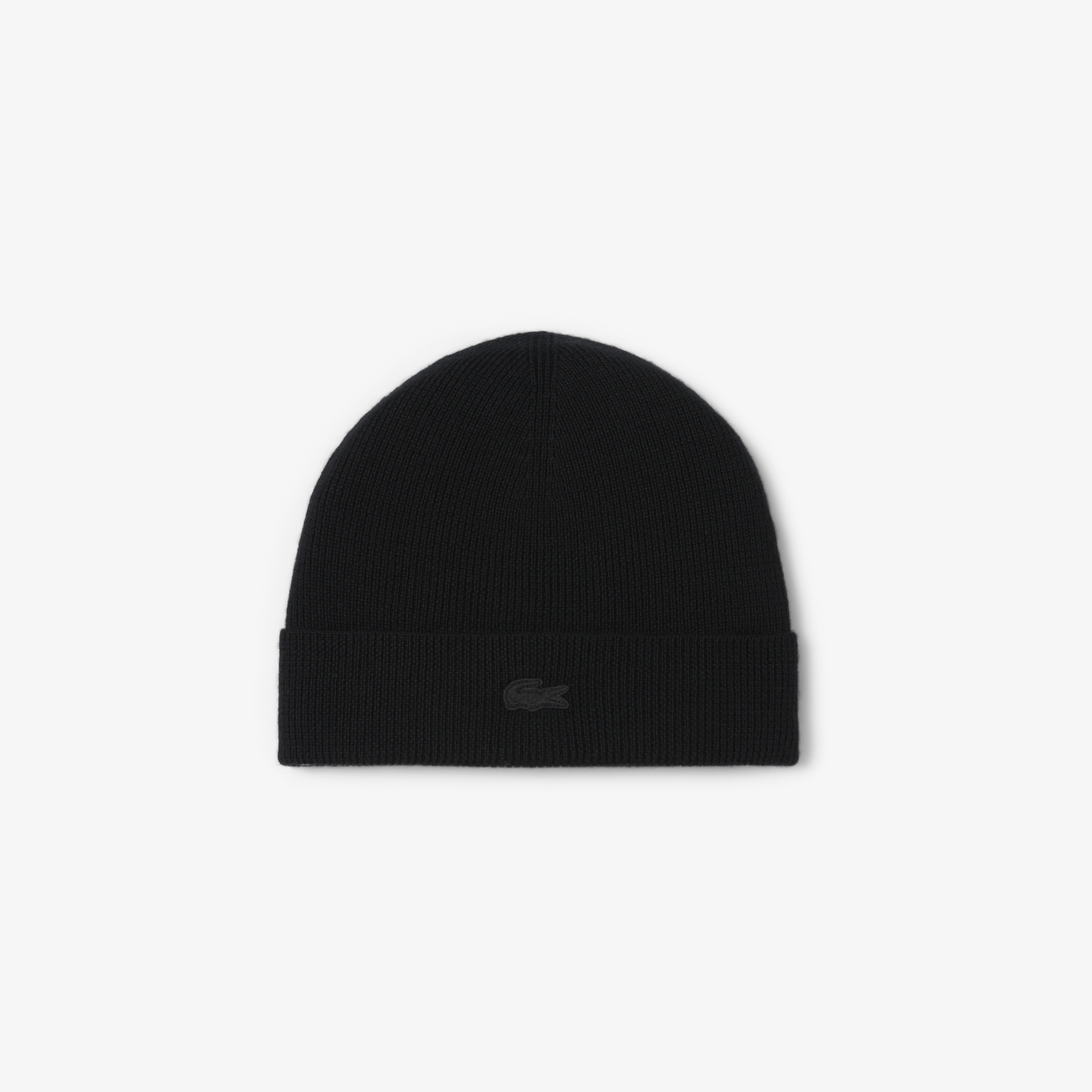 Ribbed Cuff Wool Beanie