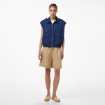 Nautica Kadın Lacivert Regular Fit Fermuarlı Yelek