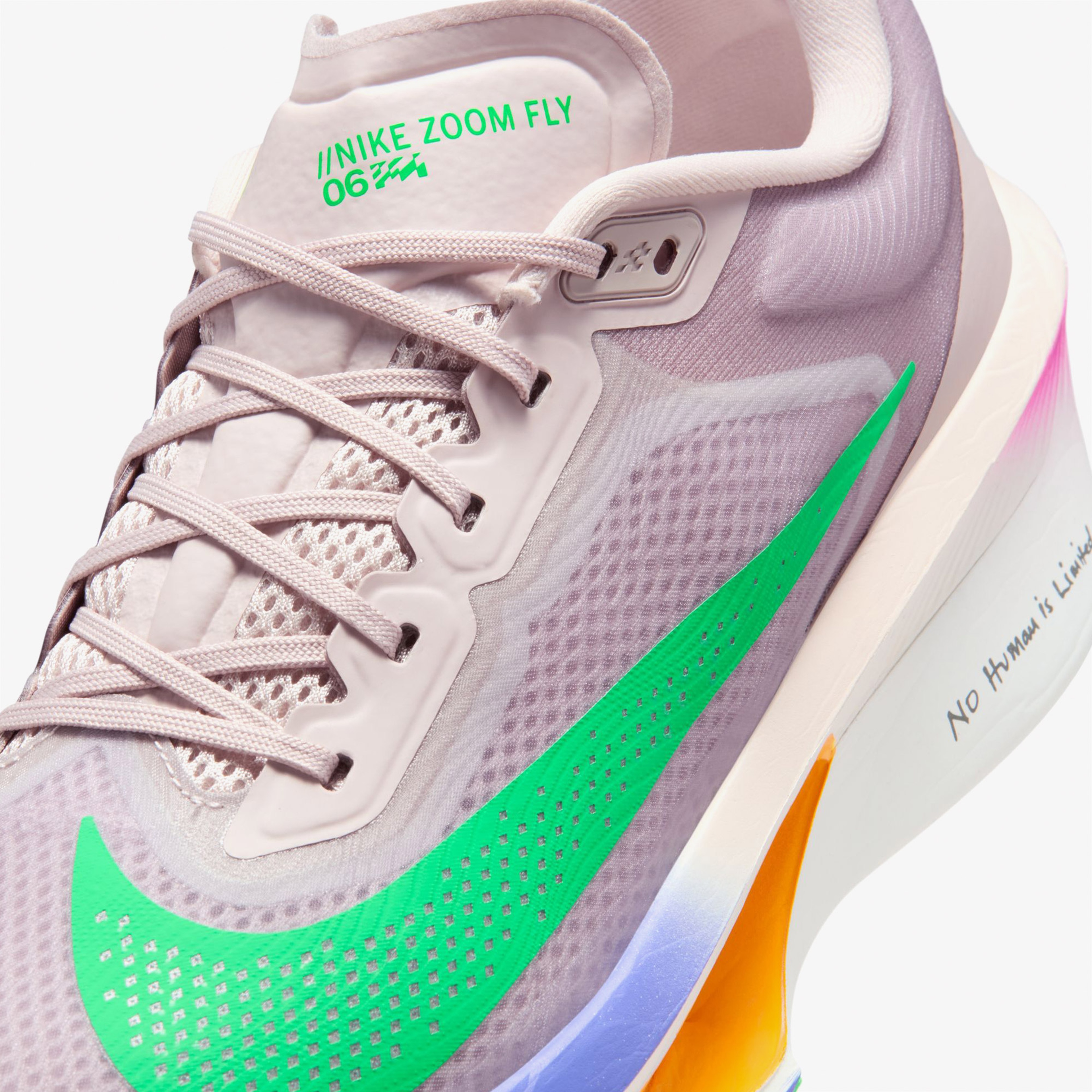 Nike Zoom Fly 6 Eliud Kipchoge Erkek Pembe Koşu Ayakkabısı