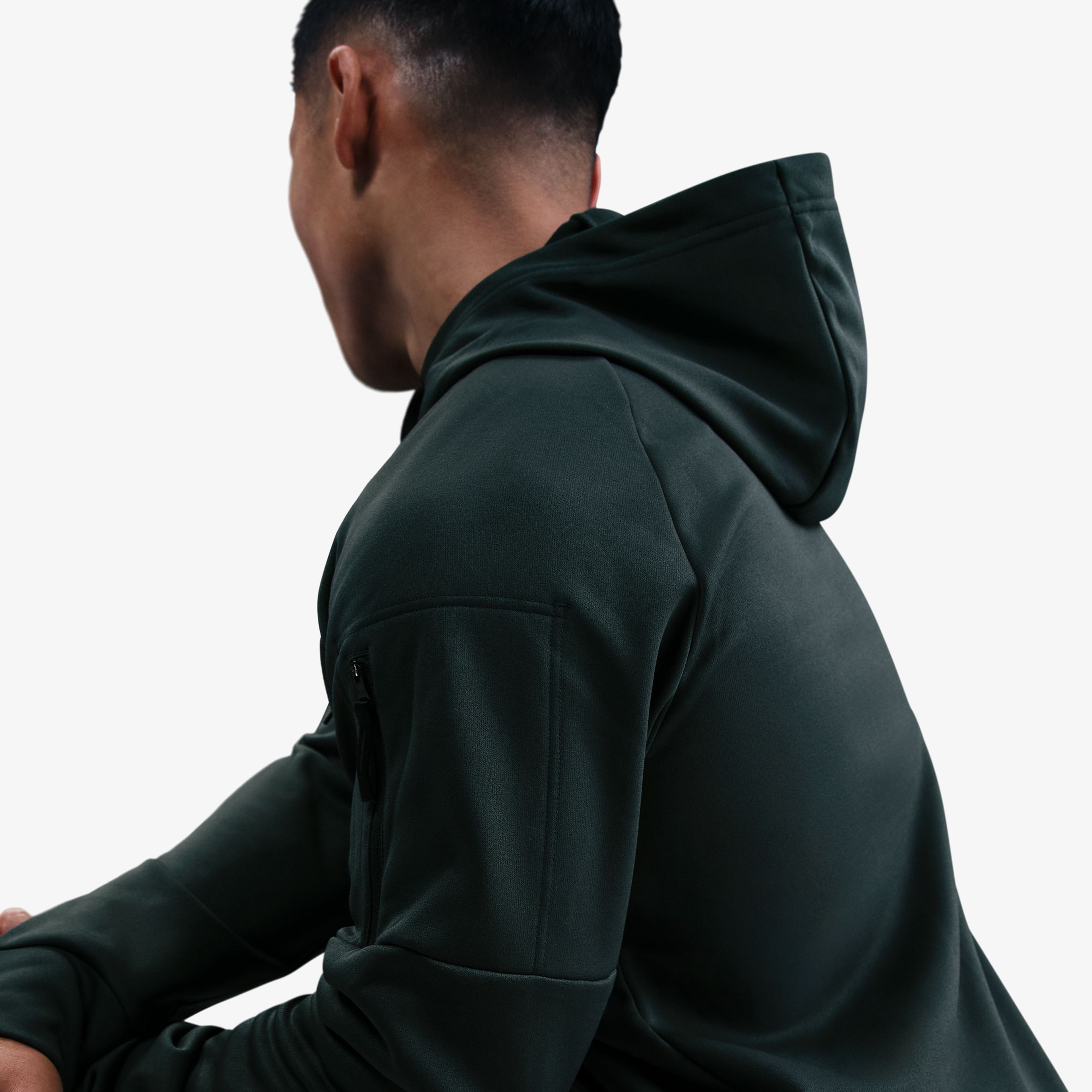 Nike Therma Erkek Yeşil Antrenman Sweatshirt