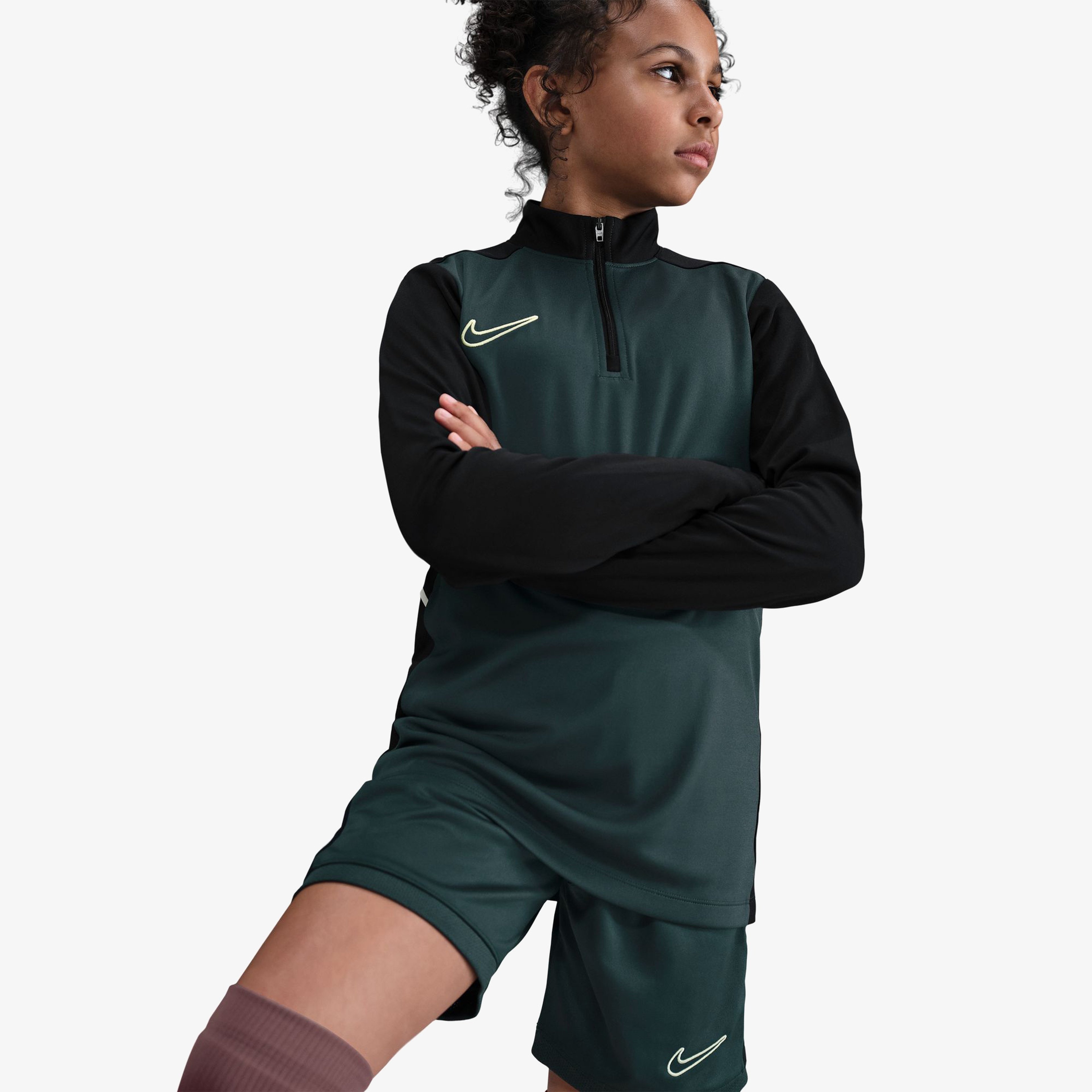 Nike Academy Çocuk Yeşil Futbol T-Shirt