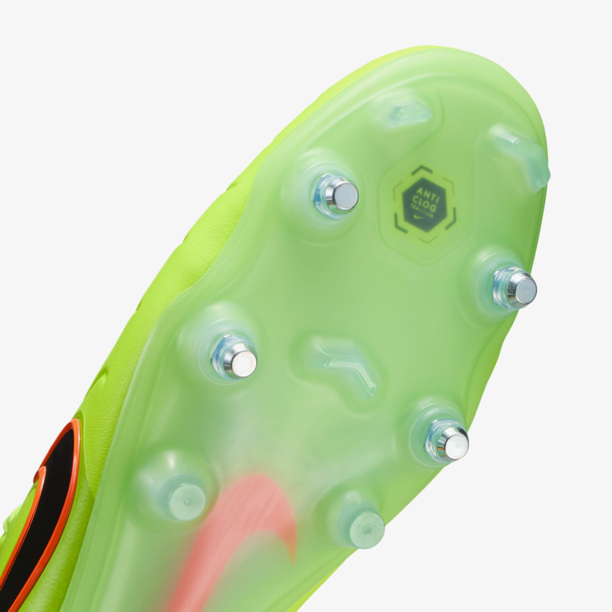 Nike Tiempo Legend 10 Elite Erkek Sarı Çim Saha Kramponu