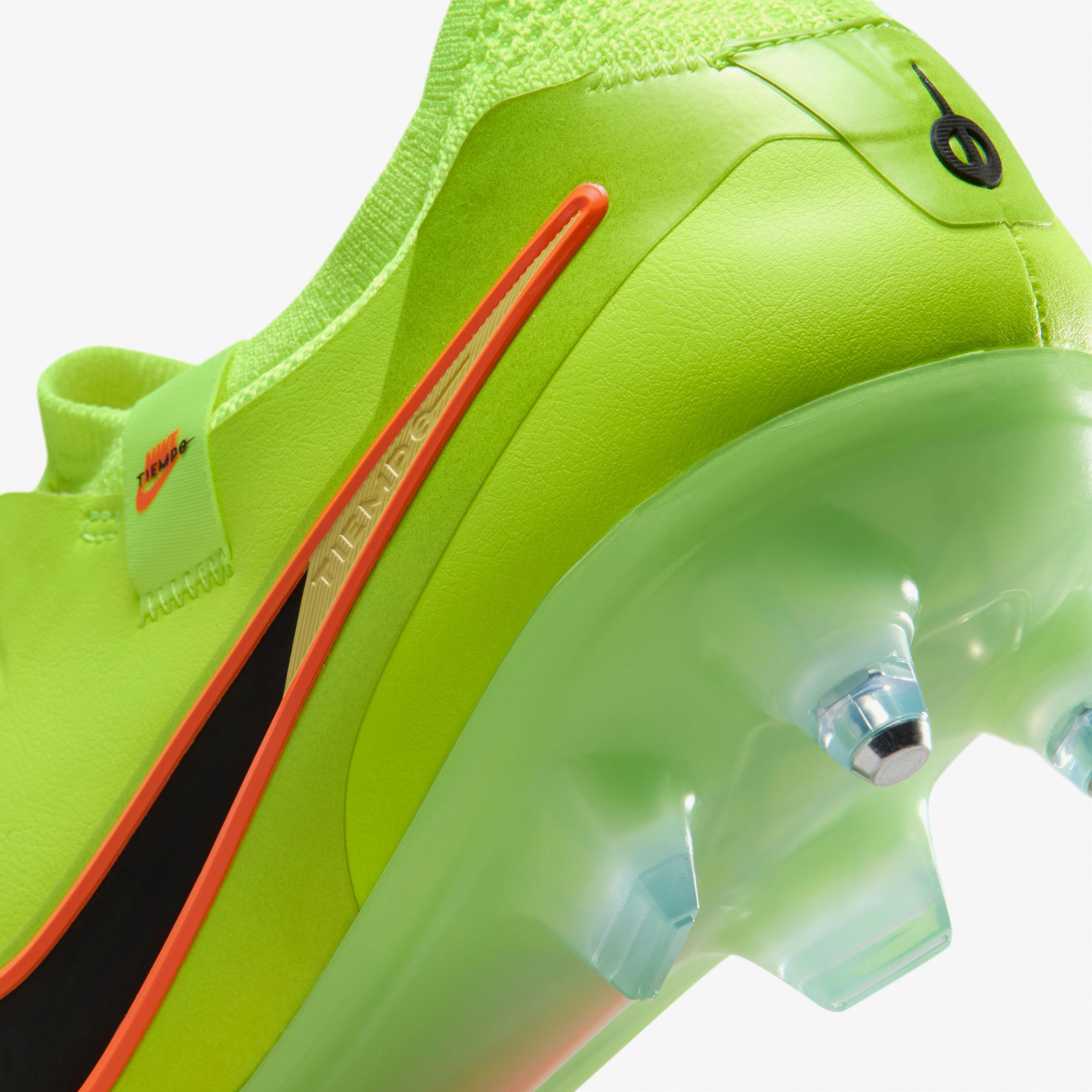 Nike Tiempo Legend 10 Elite Erkek Sarı Çim Saha Kramponu