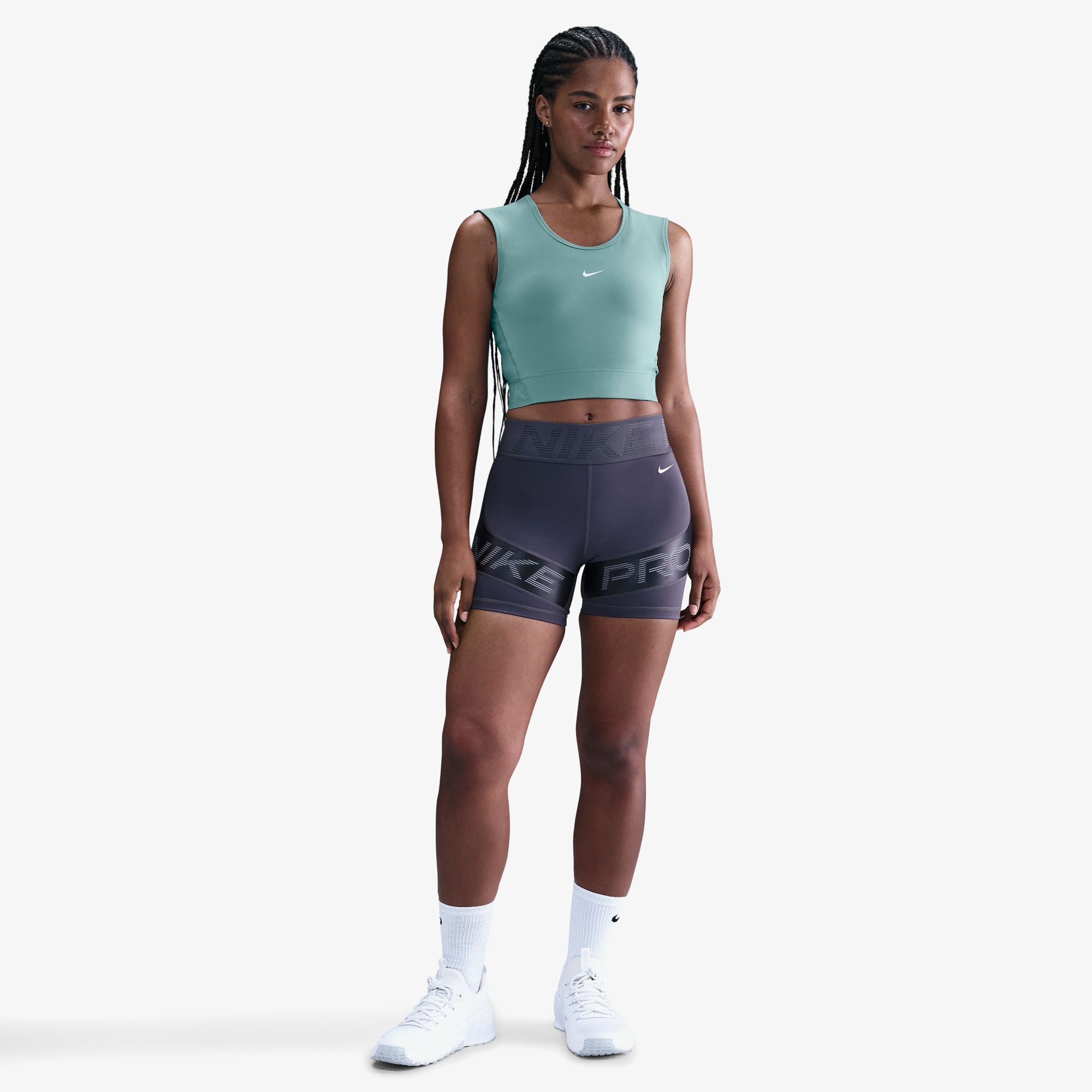 Nike Pro Dri-FIT Kadın Yeşil Atlet