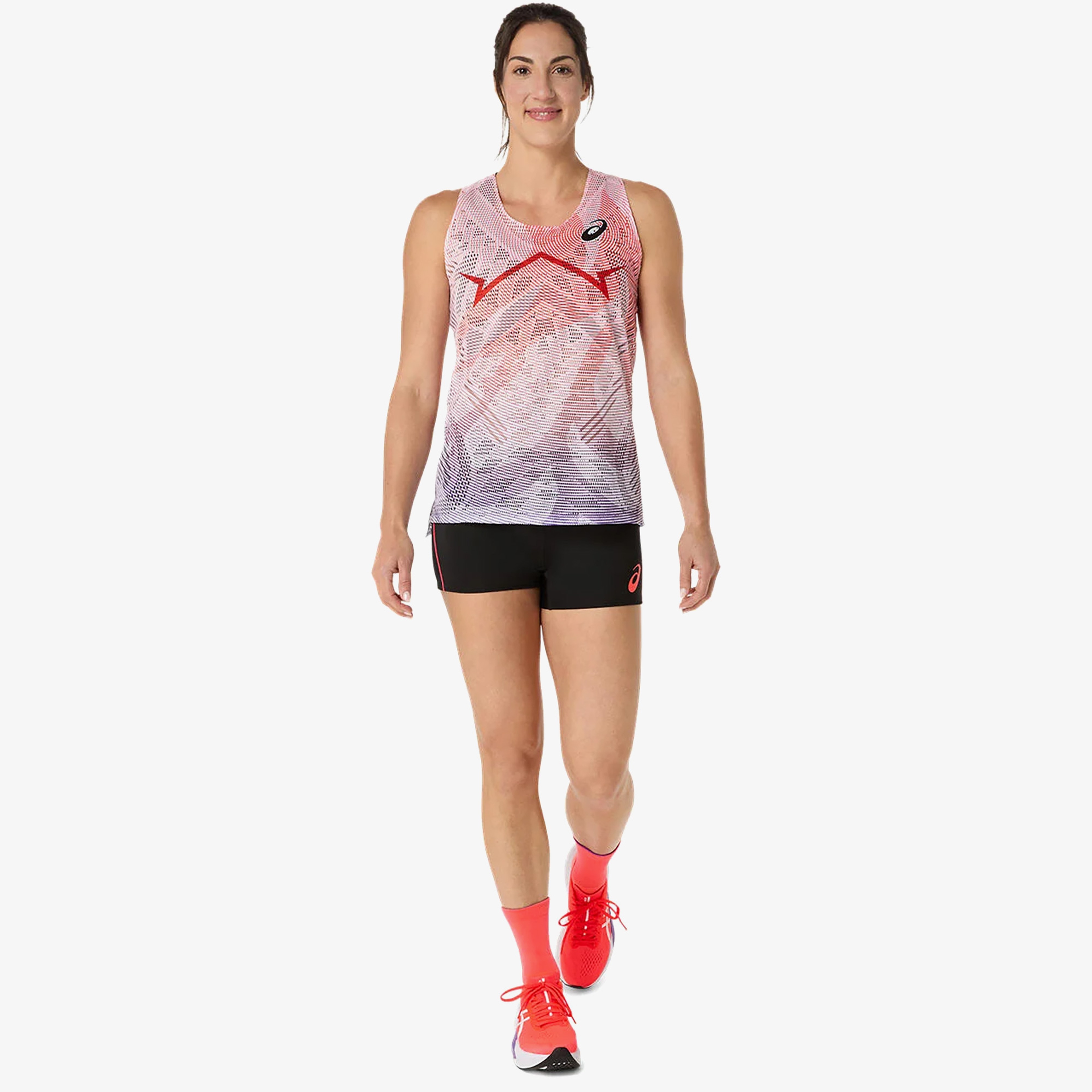 Asics Metaspeed Singlet Kadın Pembe T-Shirt