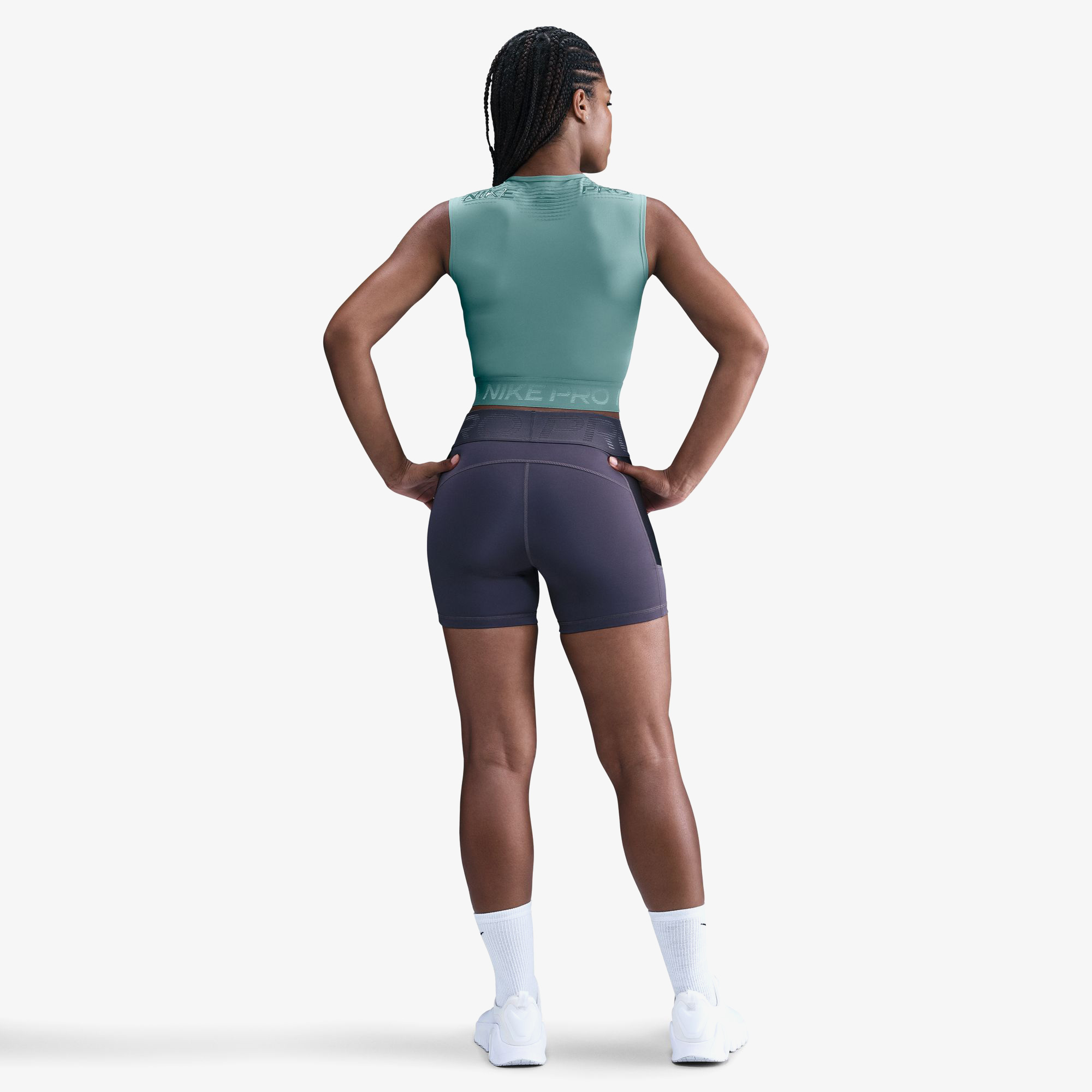 Nike Pro Dri-FIT Kadın Yeşil Atlet