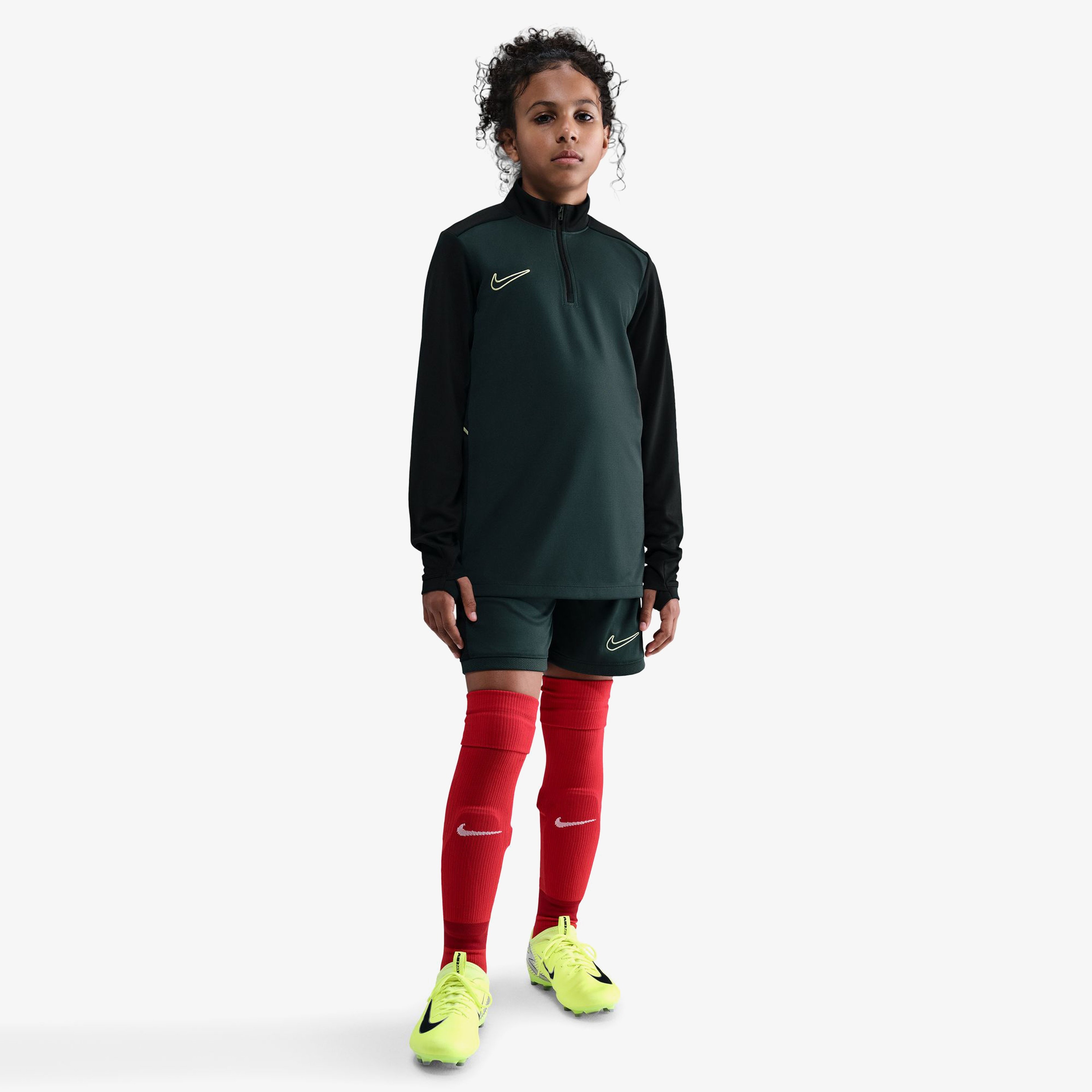 Nike Academy Çocuk Yeşil Futbol T-Shirt