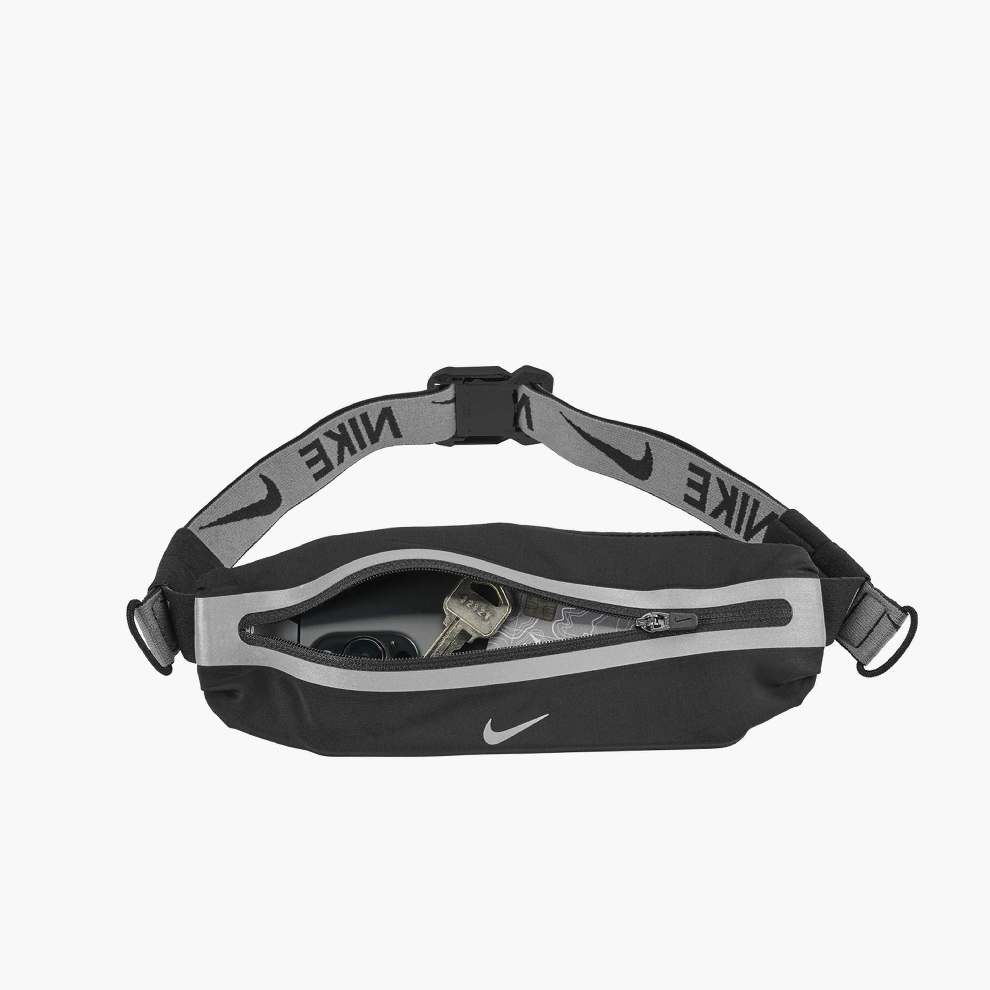 Nike Slım Waistpack 4.0 Unisex Siyah Koşu Bel Çantası