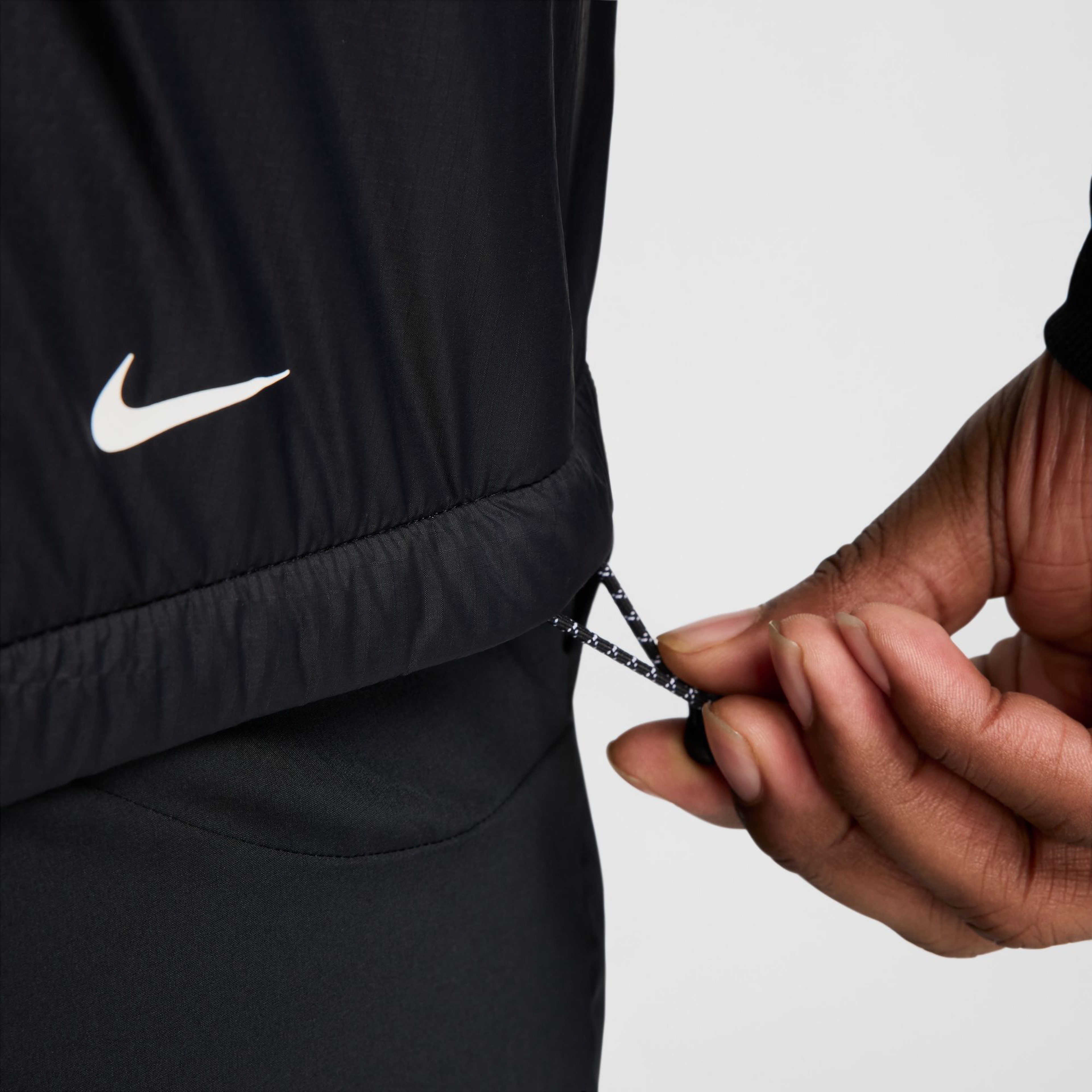 Nike Trail PrimaLoft Erkek Siyah Koşu Yeleği