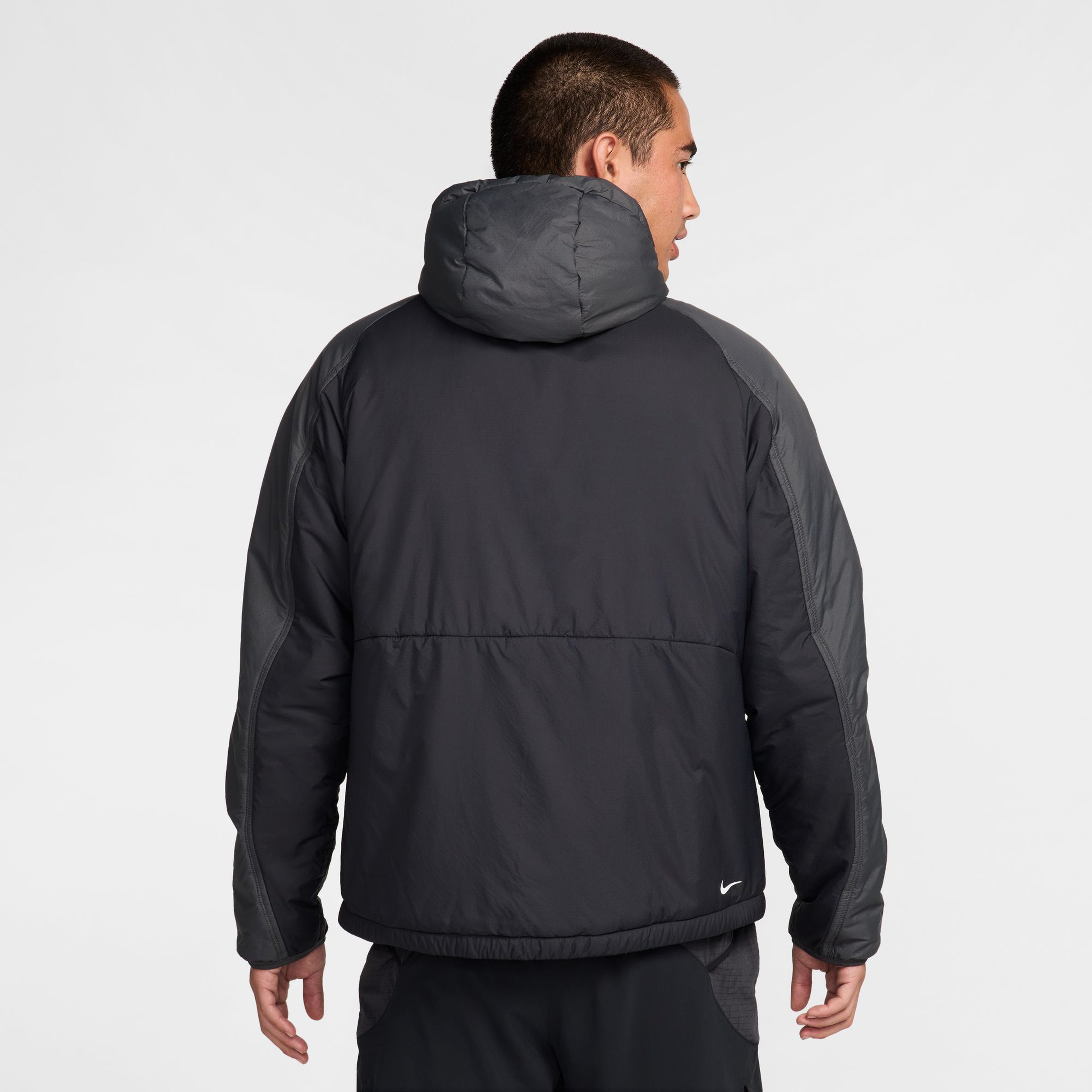 Nike Trail PrimaLoft Erkek Siyah Koşu Ceketi