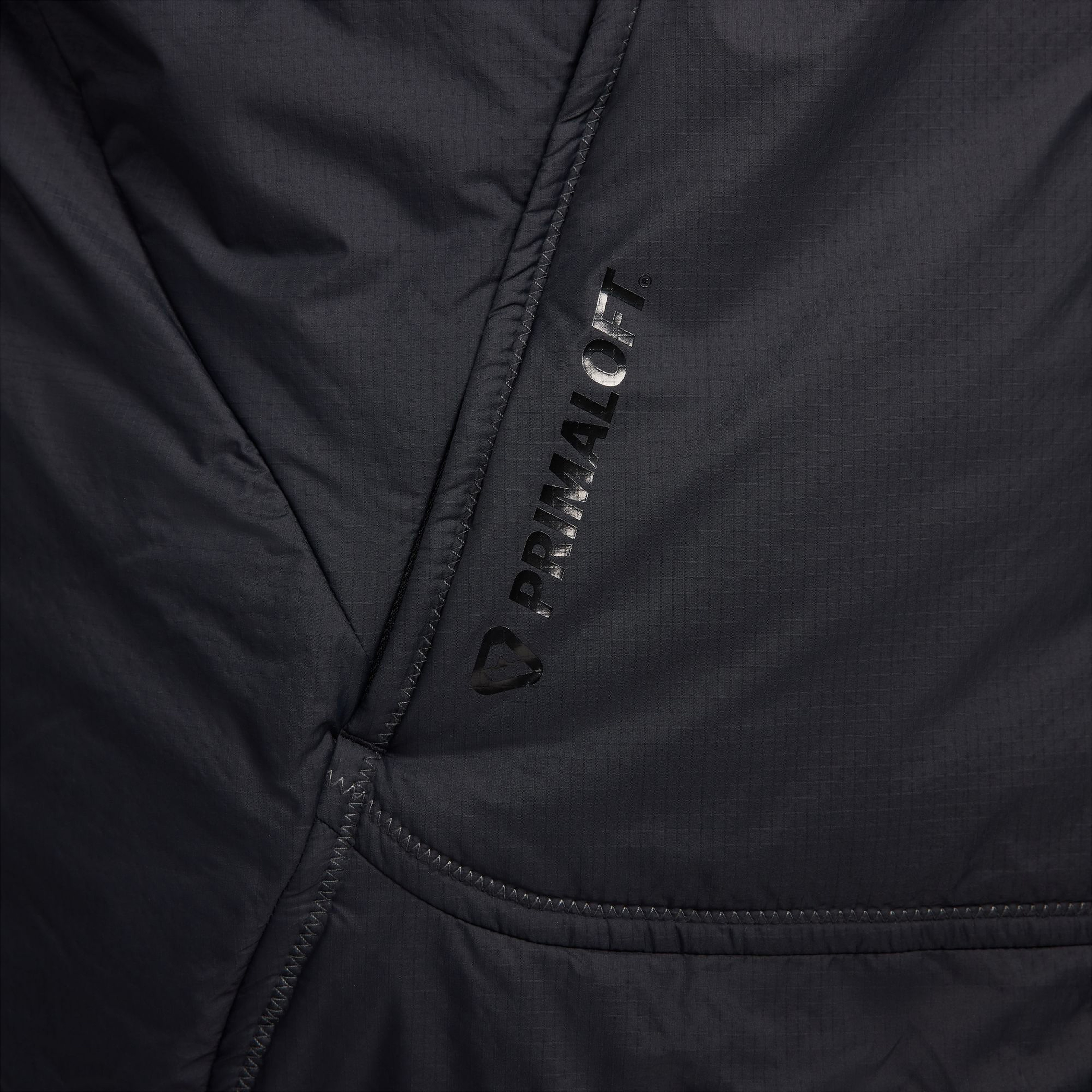 Nike Trail PrimaLoft Erkek Siyah Koşu Yeleği