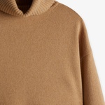 GANT Kadın Kahverengi Relaxed Fit Boğazlı Yaka Elbise