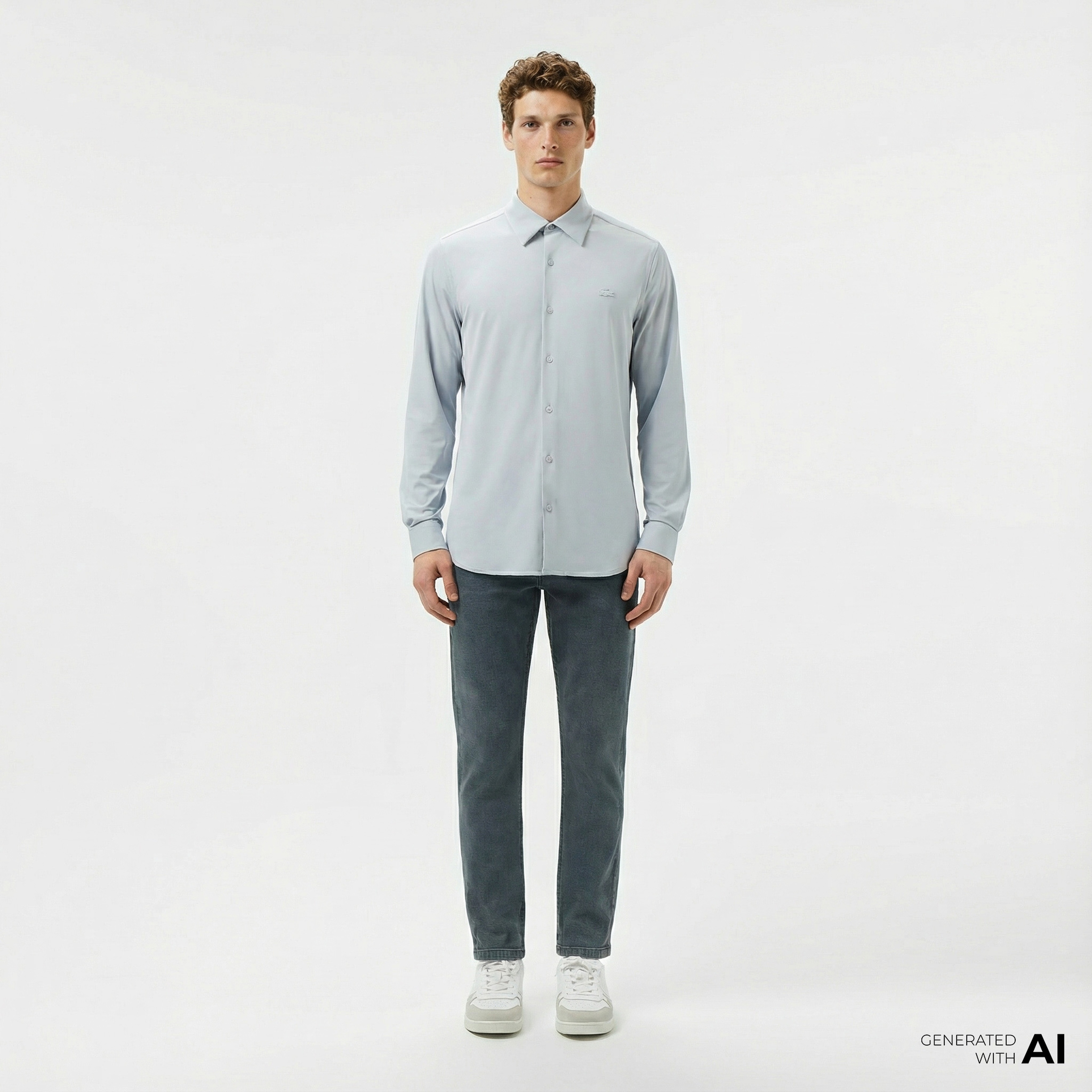 Erkek Slim Fit Lacivert Jean Pantolon