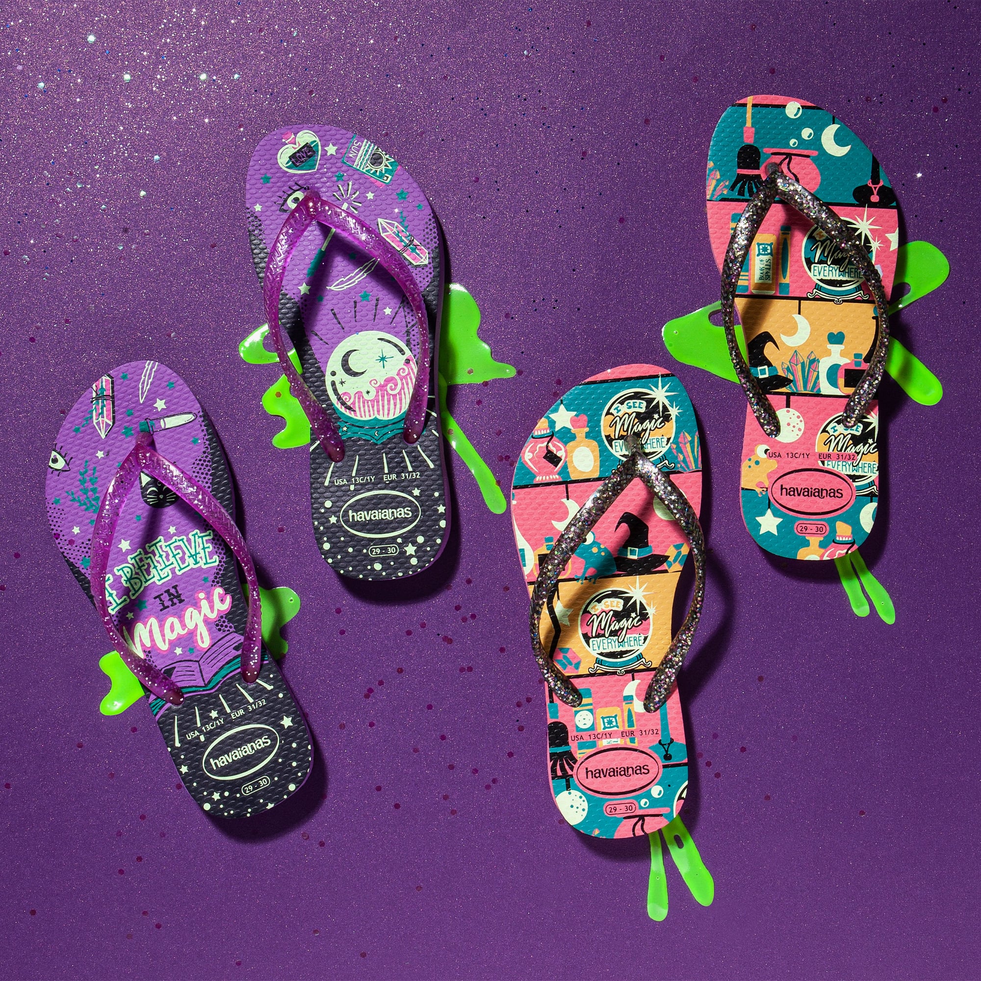 Havaianas Slim Fashion Çocuk Pembe Terlik