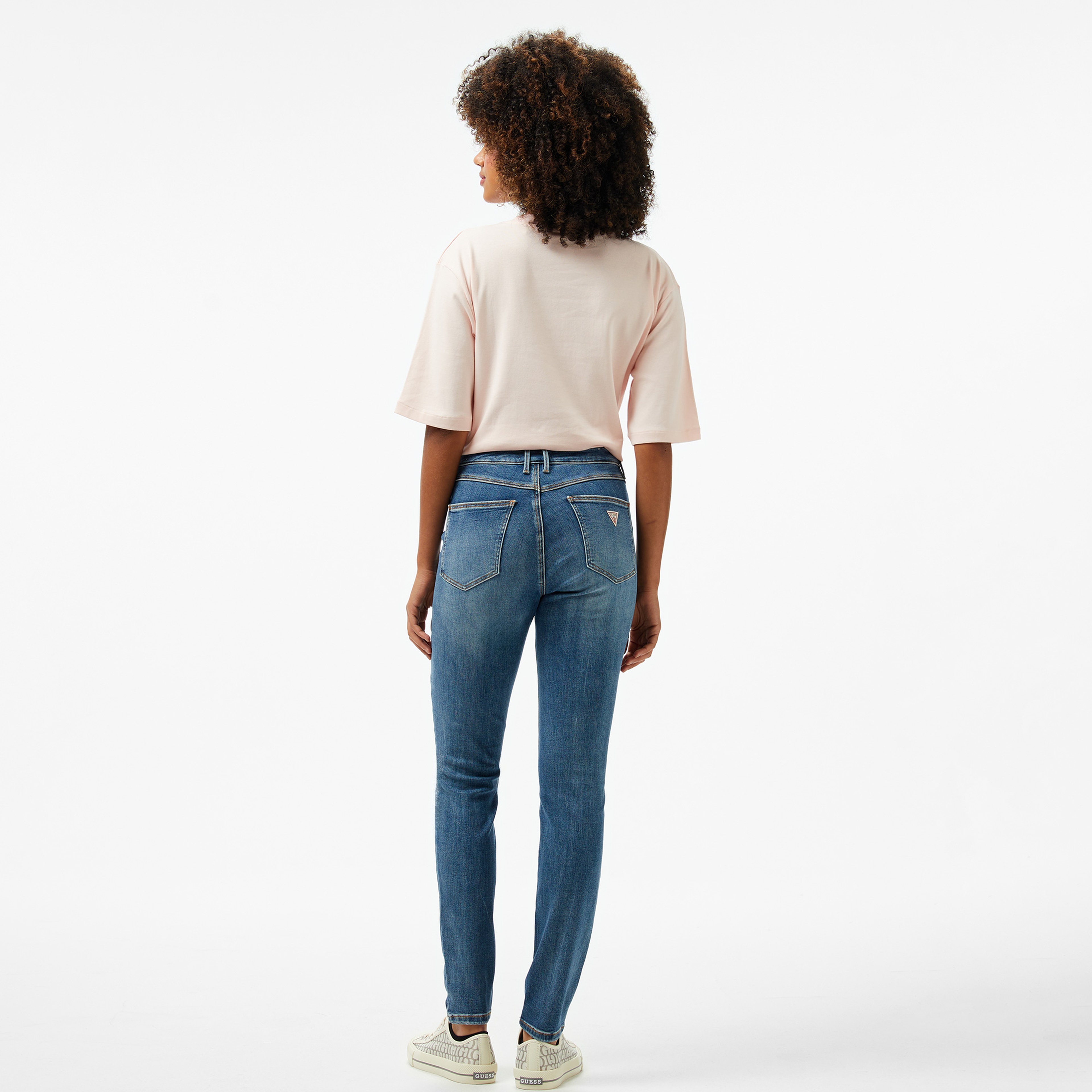 Guess Kadın Lacivert Pantolon