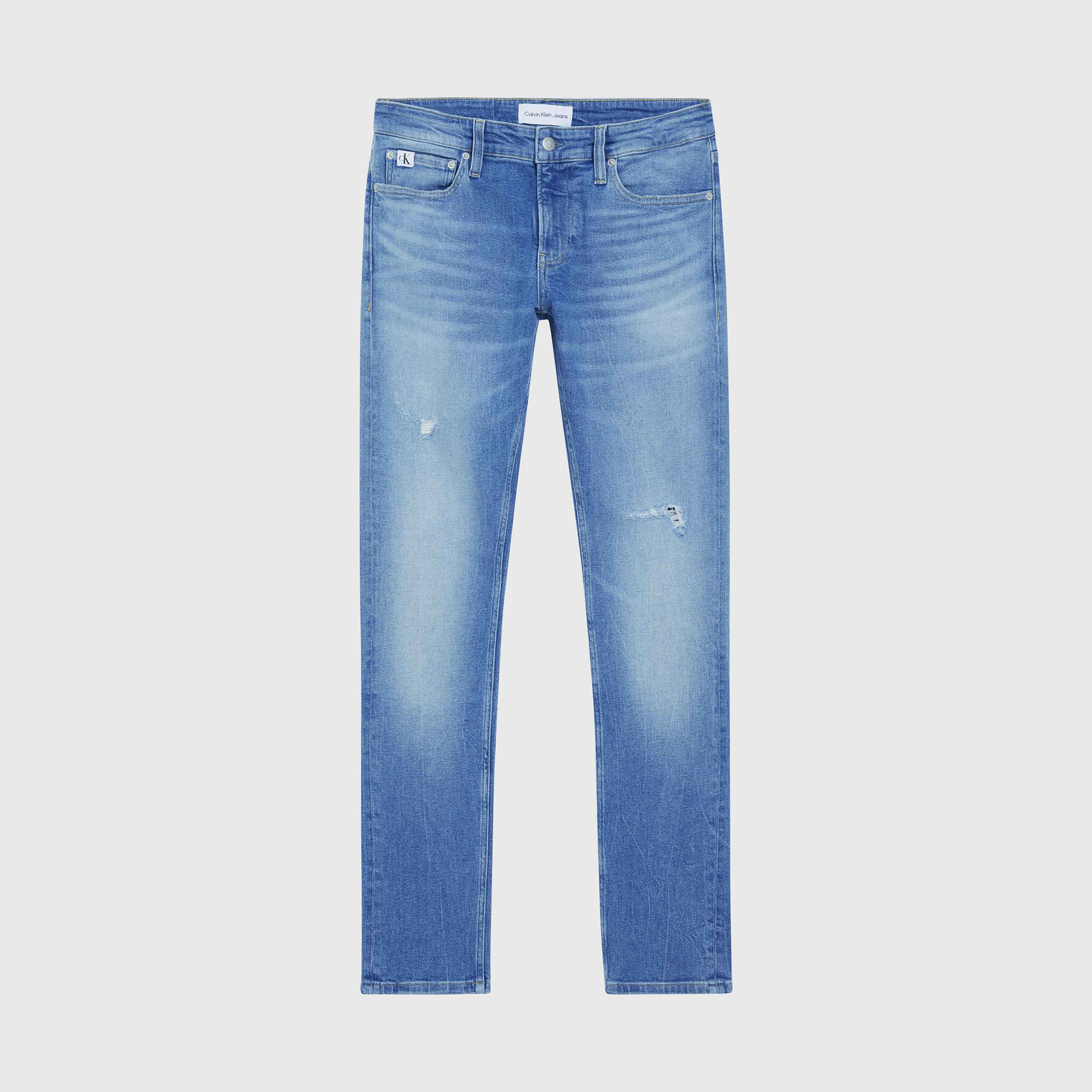 Calvin Klein Erkek Mavi Pantolon