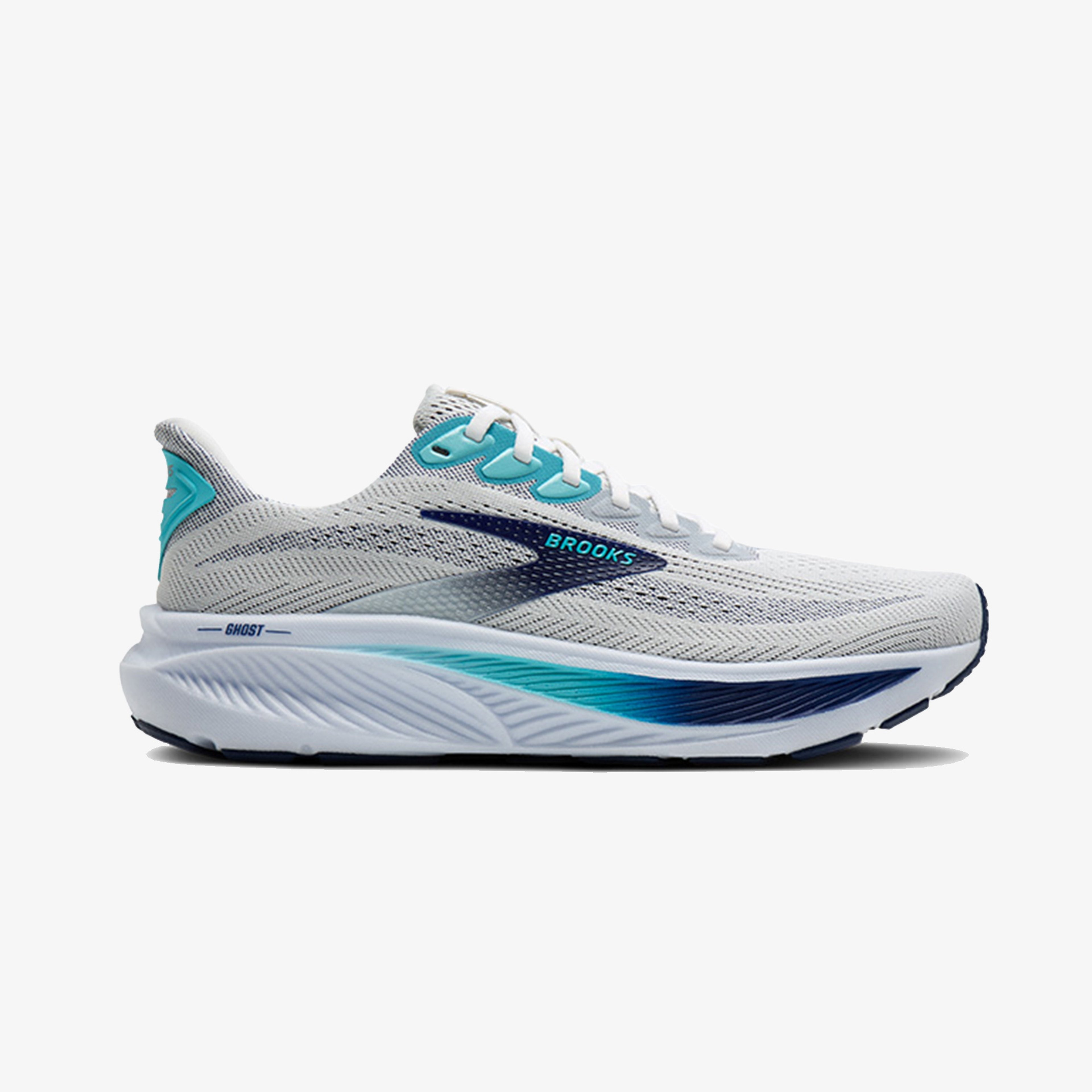 Brooks Ghost 17 Erkek Beyaz Koşu Ayakkabısı