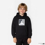 Jordan Baseline Çocuk Siyah Kapüşonlu Sweatshirt