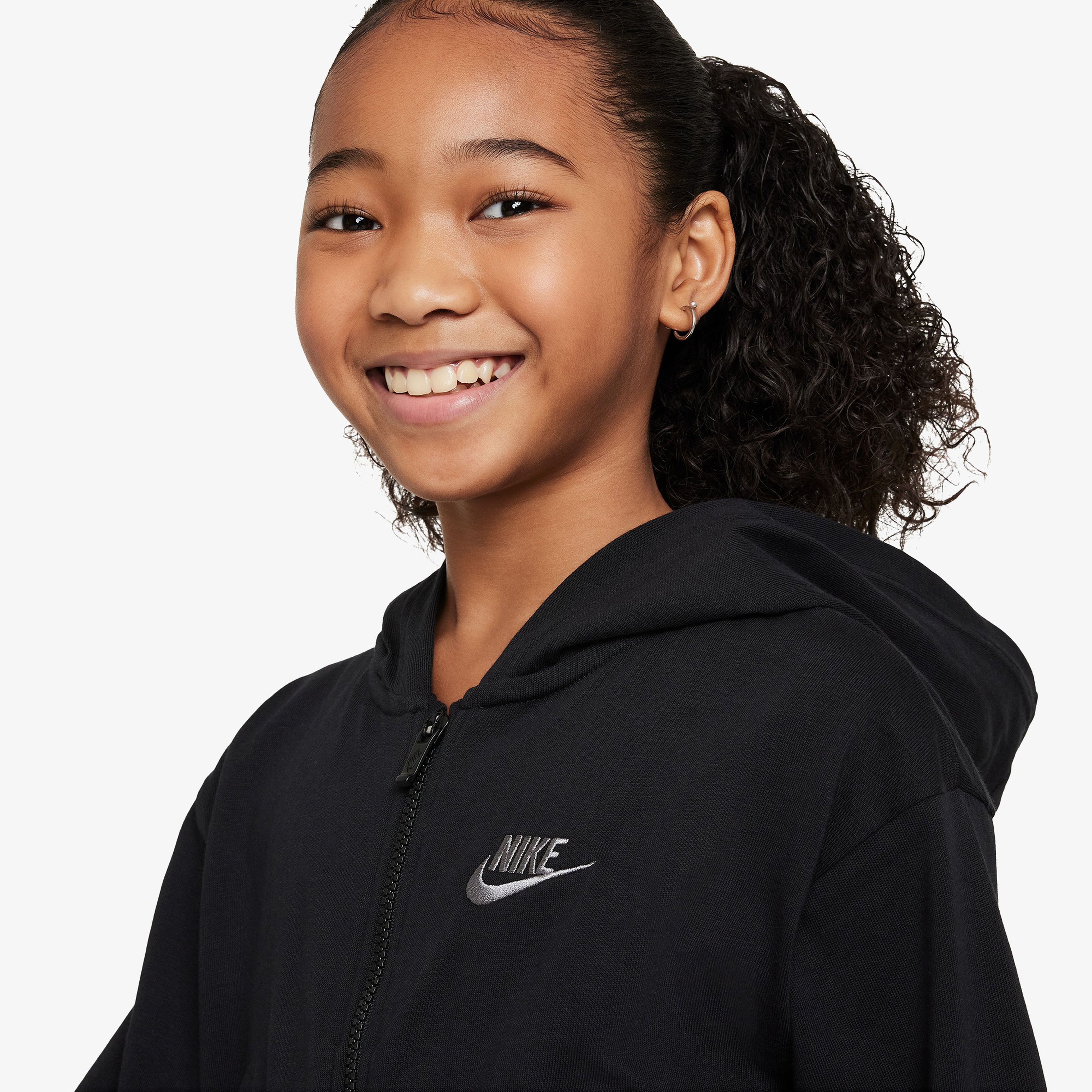 Nike Sportswear Çocuk Siyah Sweatshirt