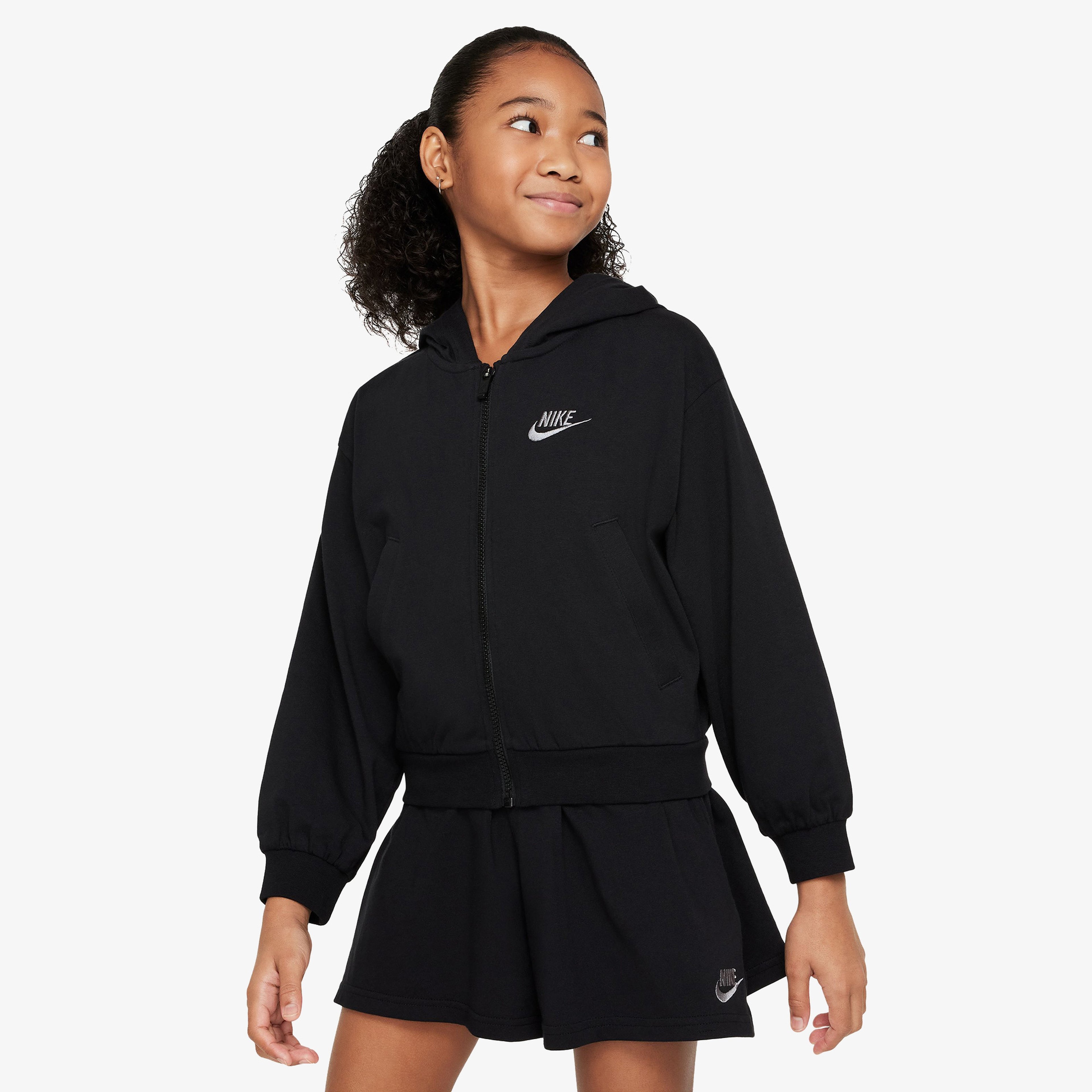 Nike Sportswear Çocuk Siyah Sweatshirt