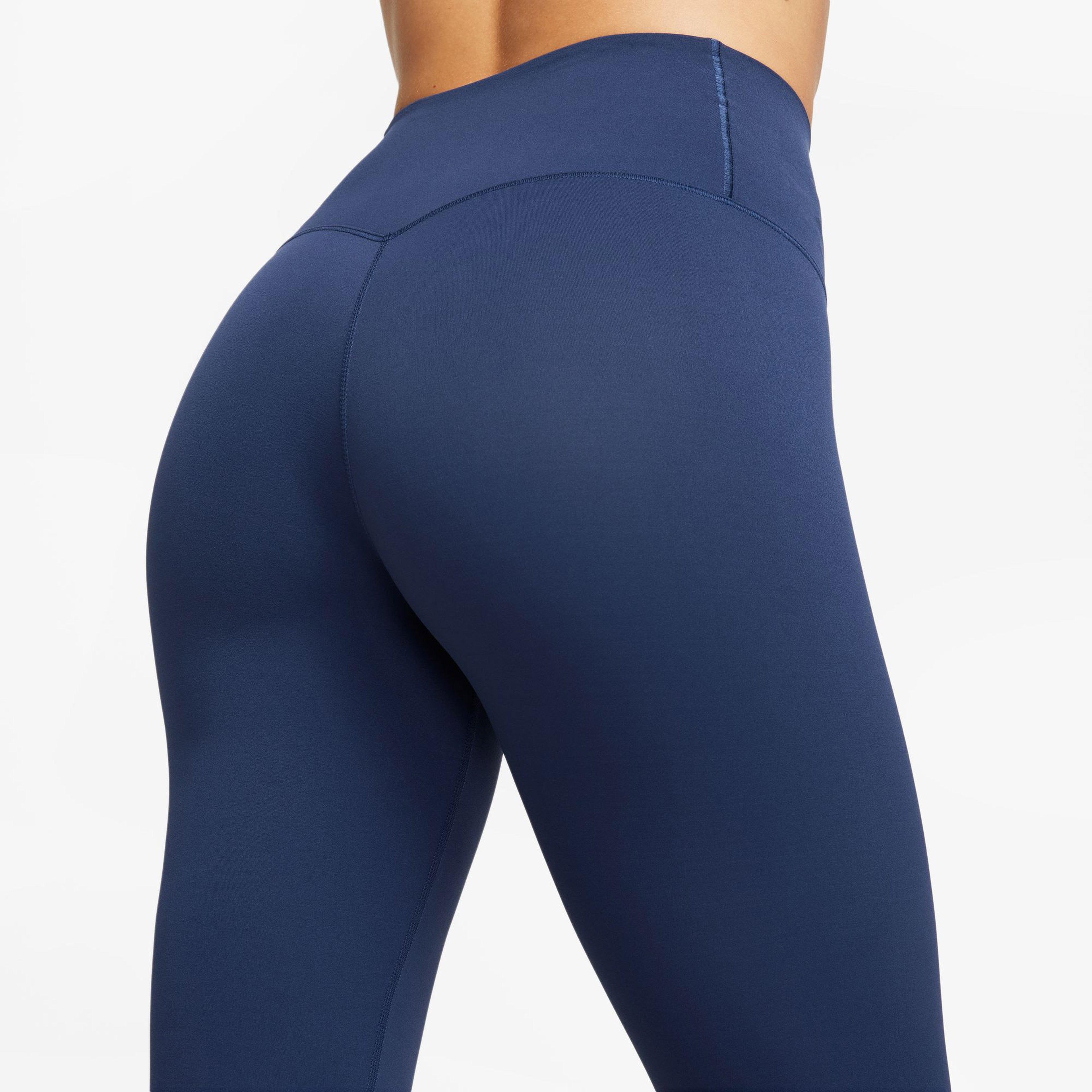 Nike Zenvy Kadın Lacivert Antrenman Tayt