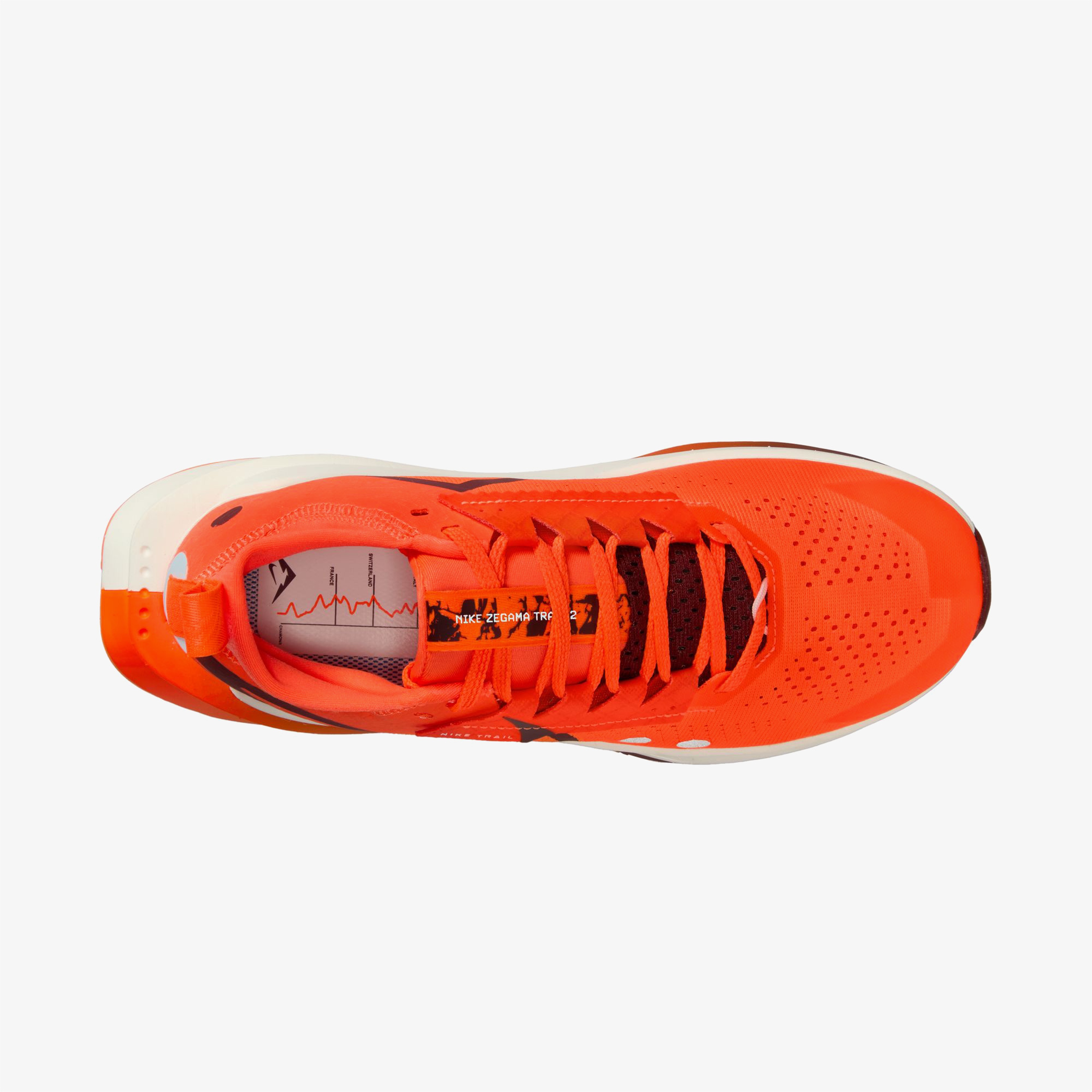 Nike Zoomx Zegama Trail 2 Kadın Turuncu Koşu Ayakkabısı