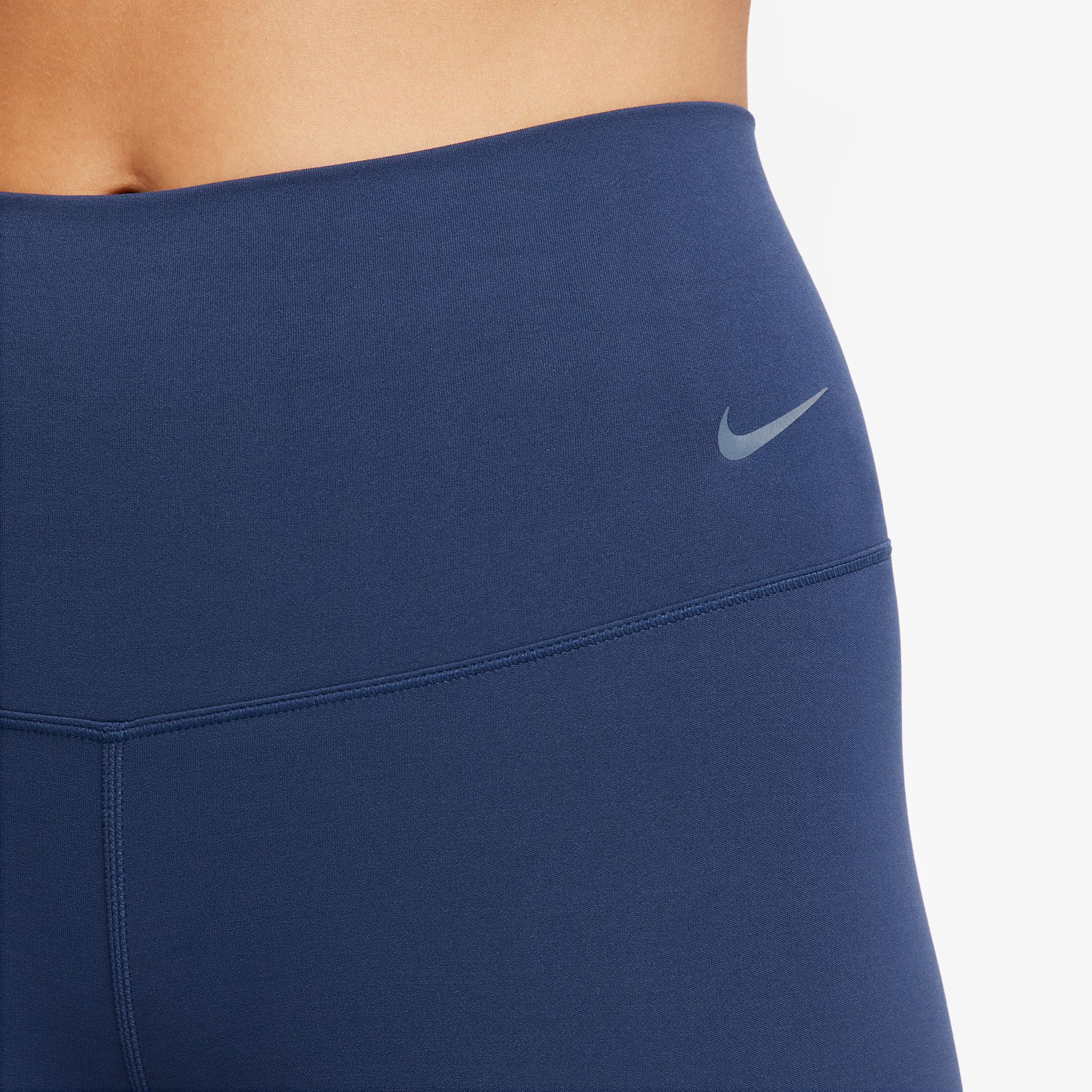 Nike Zenvy Kadın Lacivert Antrenman Tayt