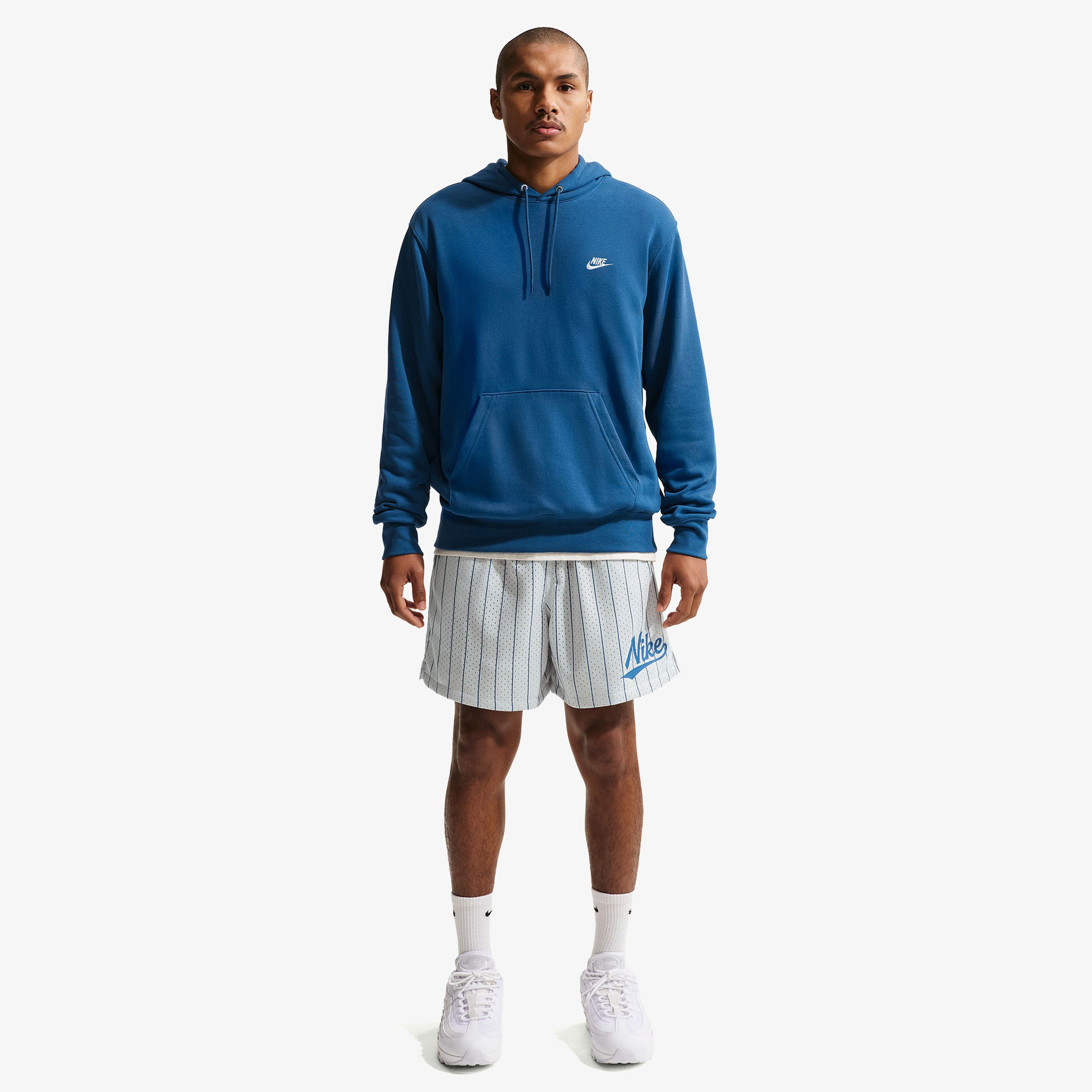 Nike Club Erkek Lacivert Sweatshirt