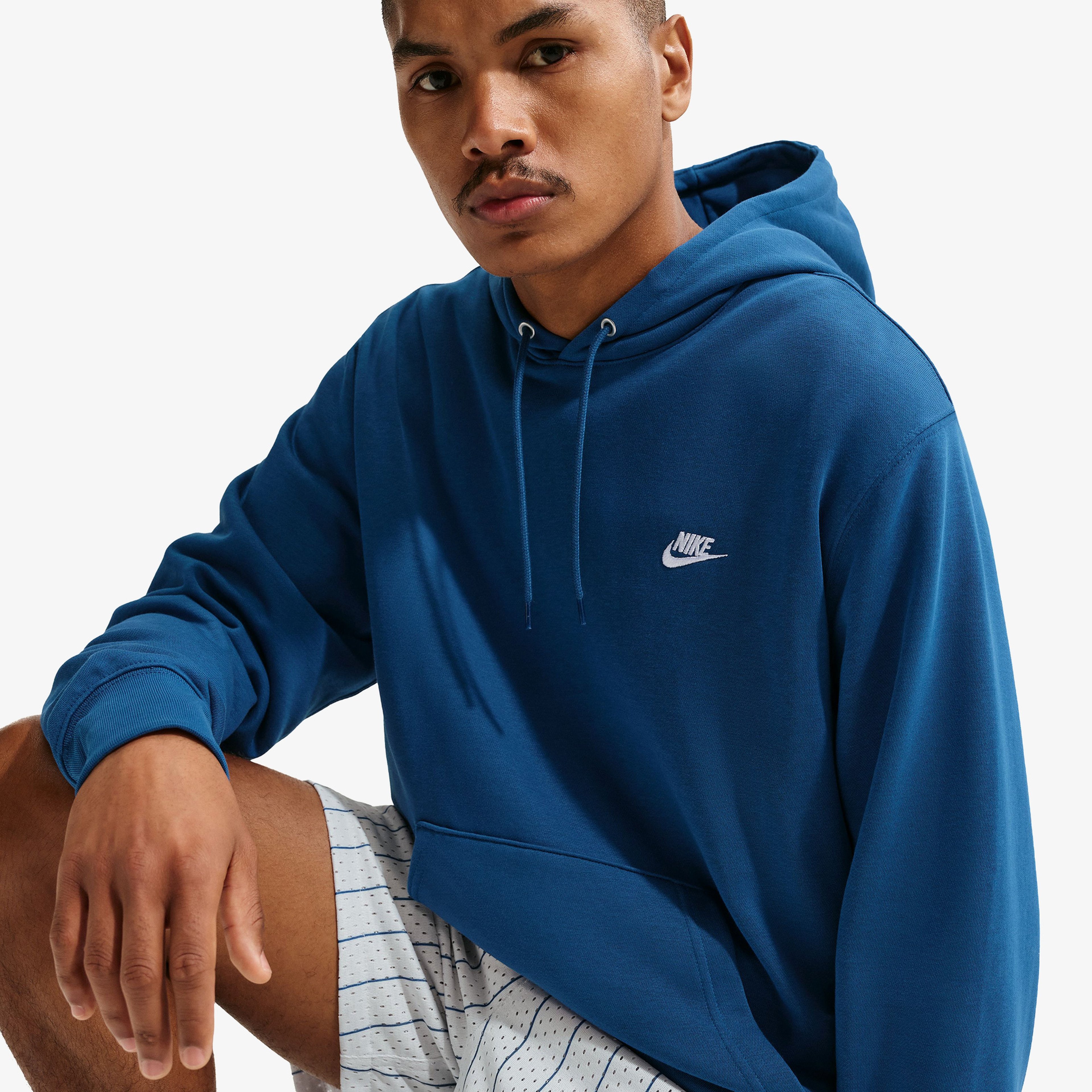 Nike Club Erkek Lacivert Sweatshirt