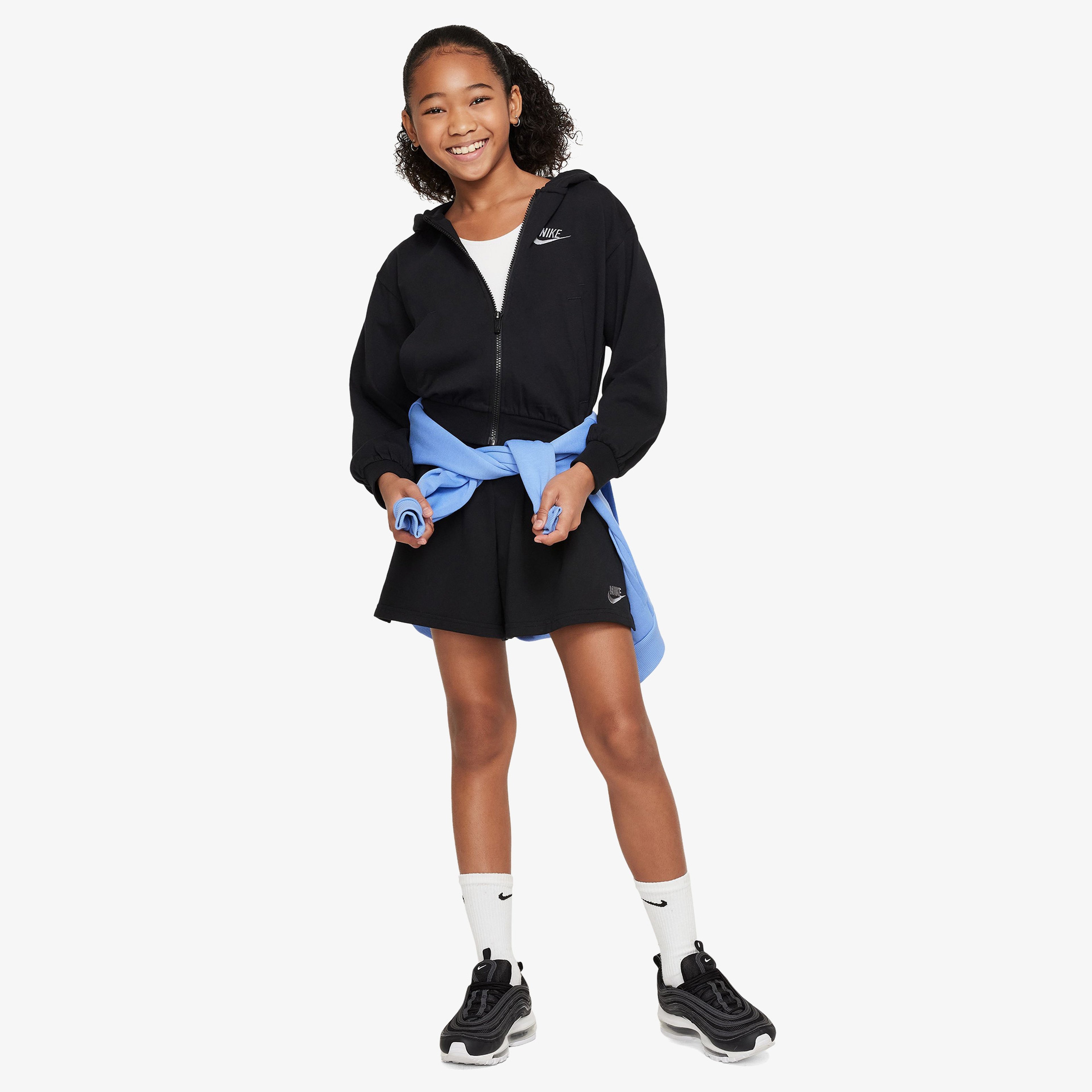 Nike Sportswear Çocuk Siyah Sweatshirt