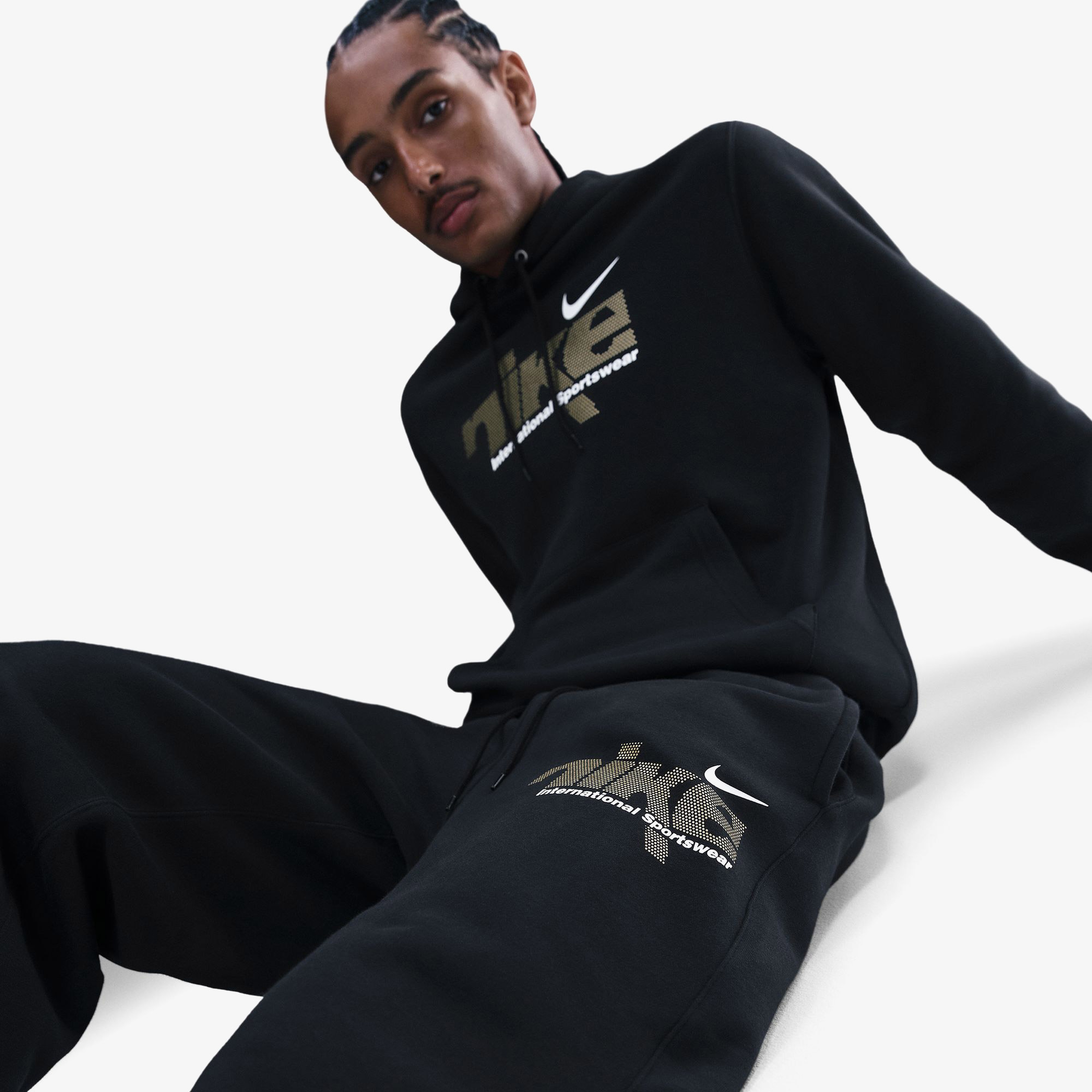 Nike Sportswear Club Erkek Siyah Eşofman Altı