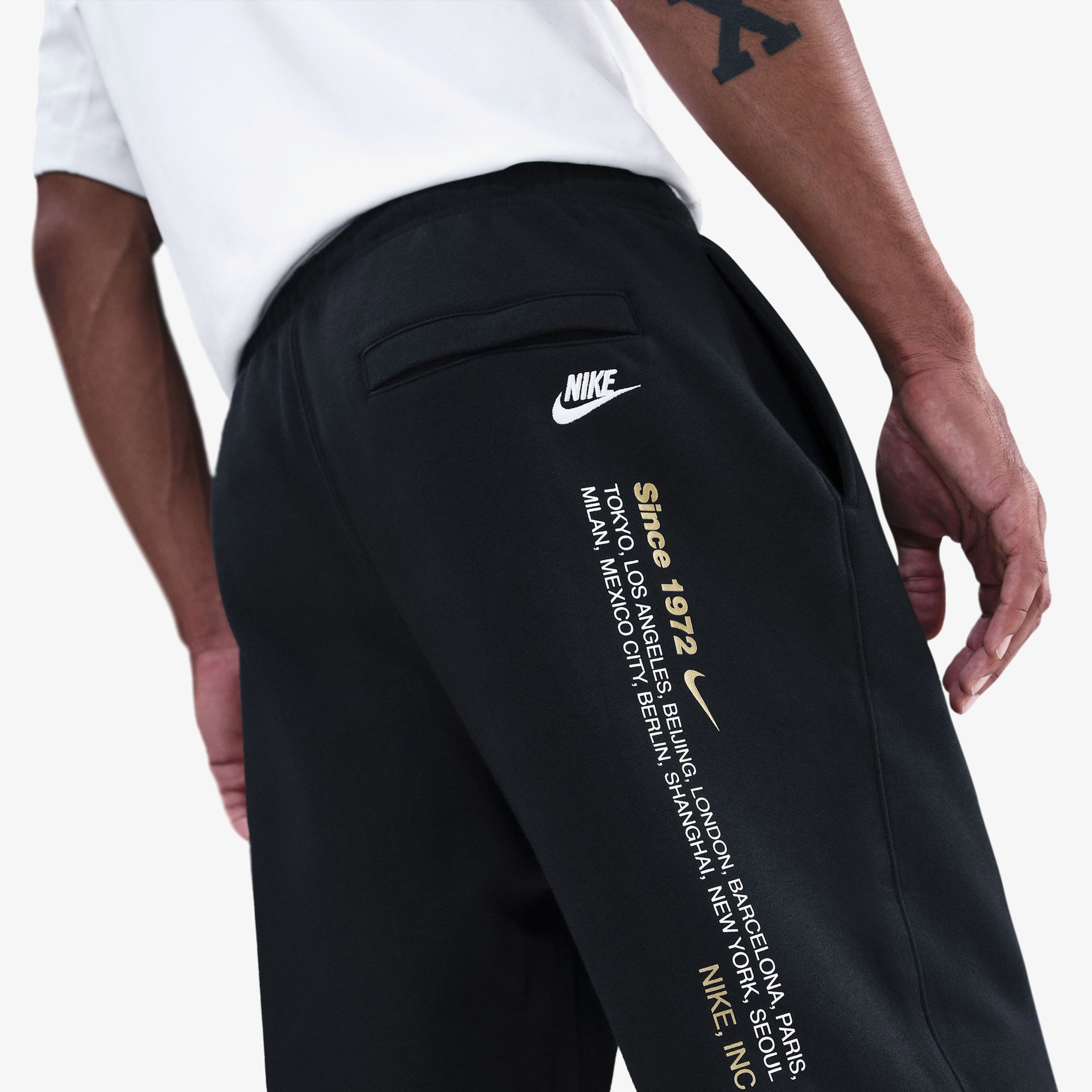 Nike Sportswear Club Erkek Siyah Eşofman Altı