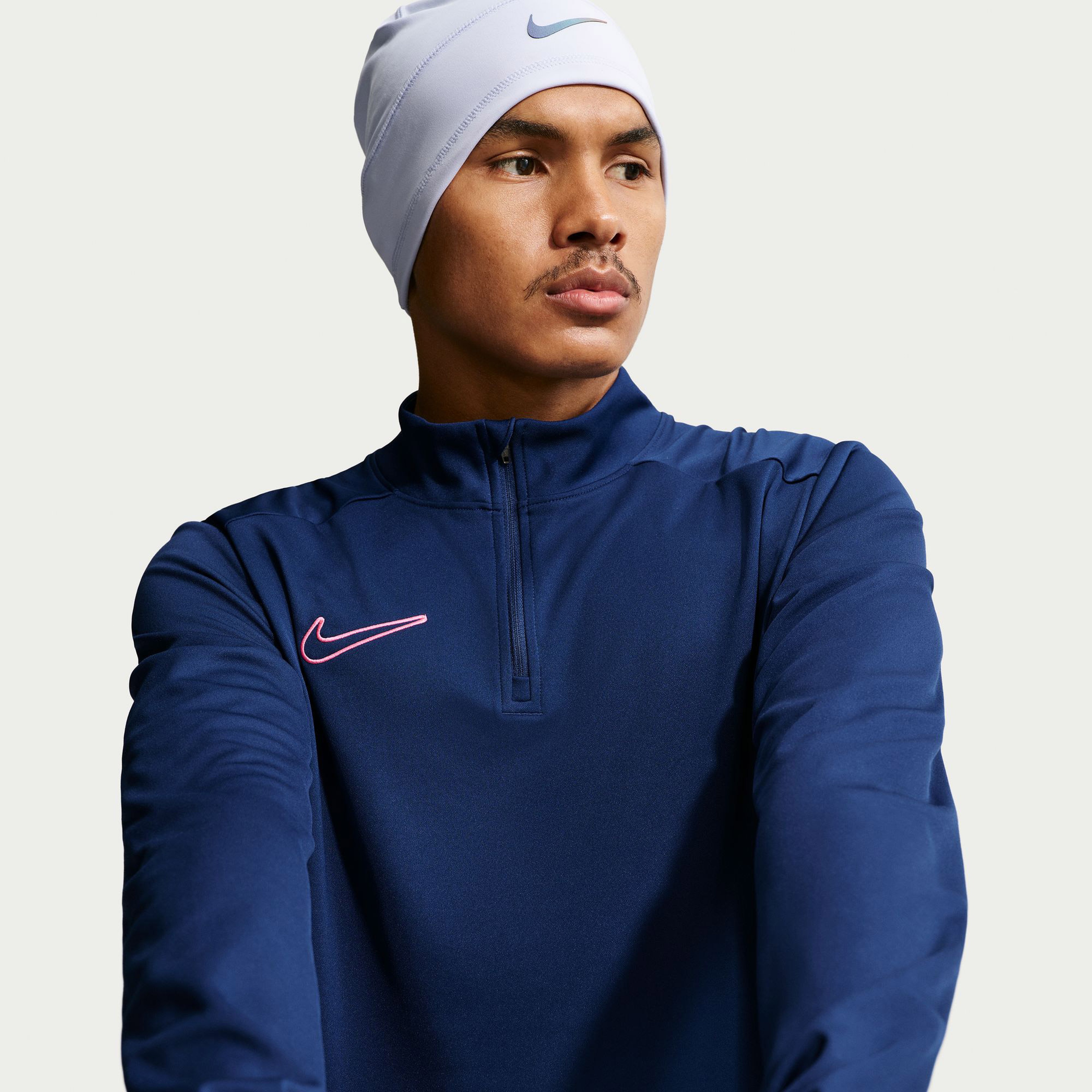 Nike Academy Erkek Mavi Futbol Sweatshirt