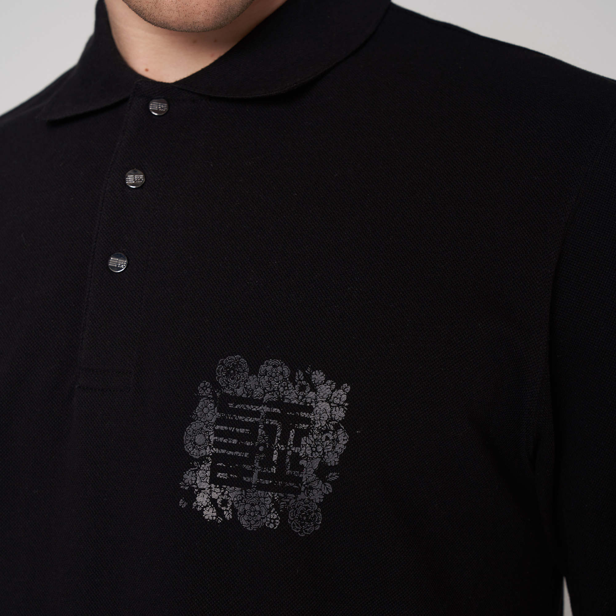 Sportempt St226 Erkek Siyah Polo