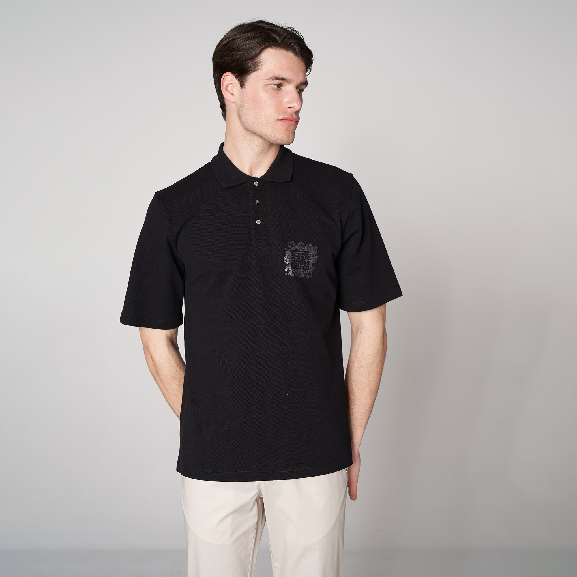 Sportempt St226 Erkek Siyah Polo