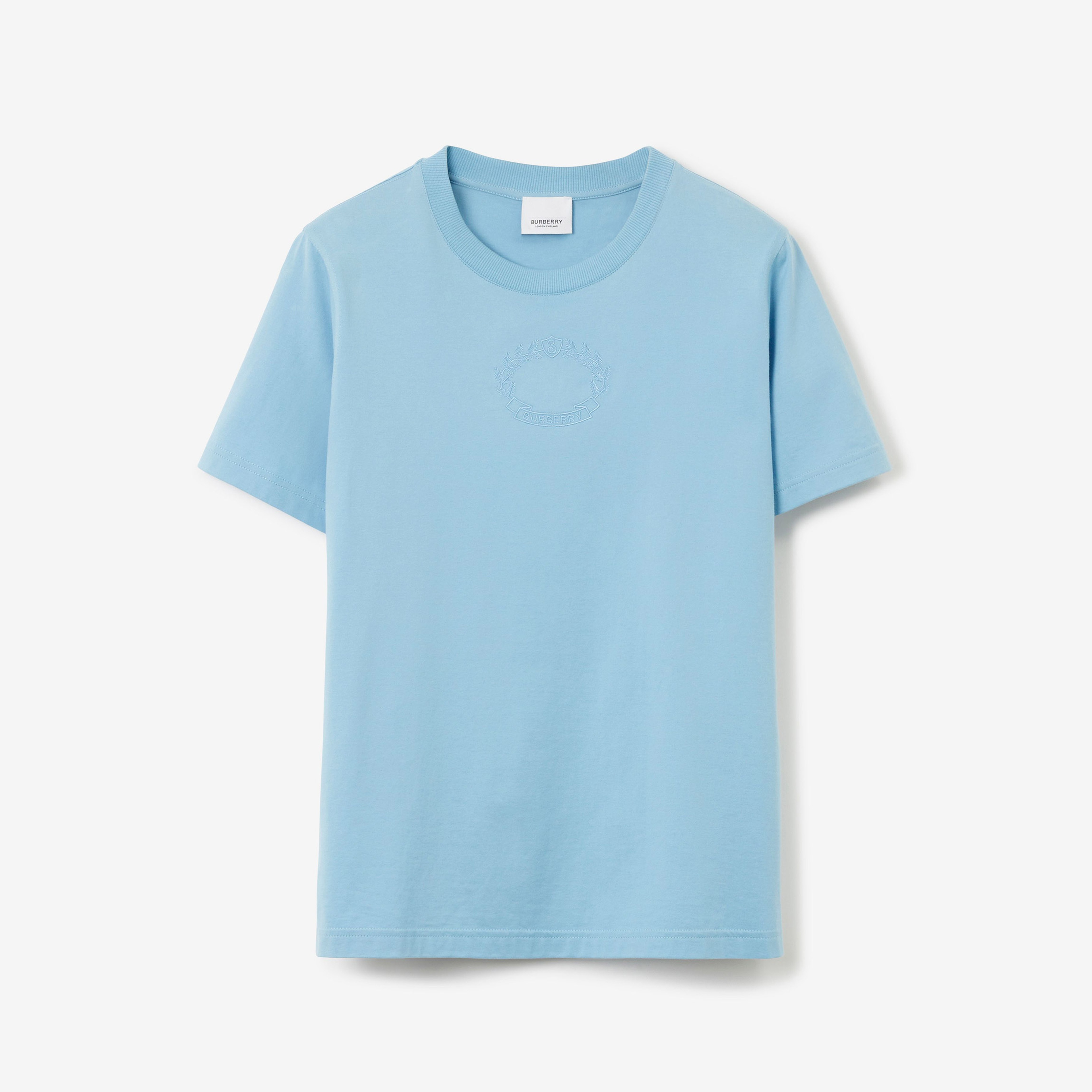 Burberry Kadın Mavi T-Shirt
