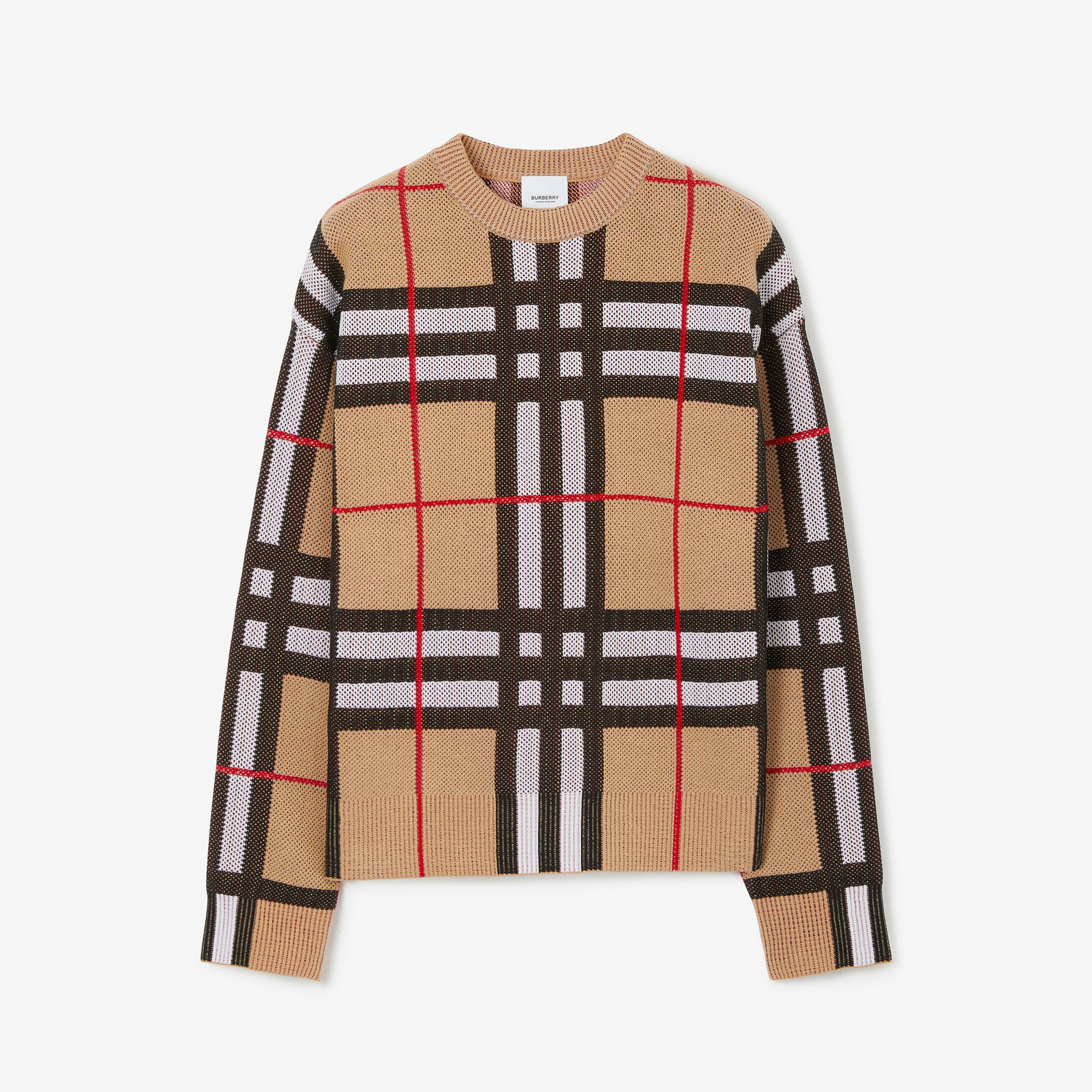 Burberry Kadın Bej Triko