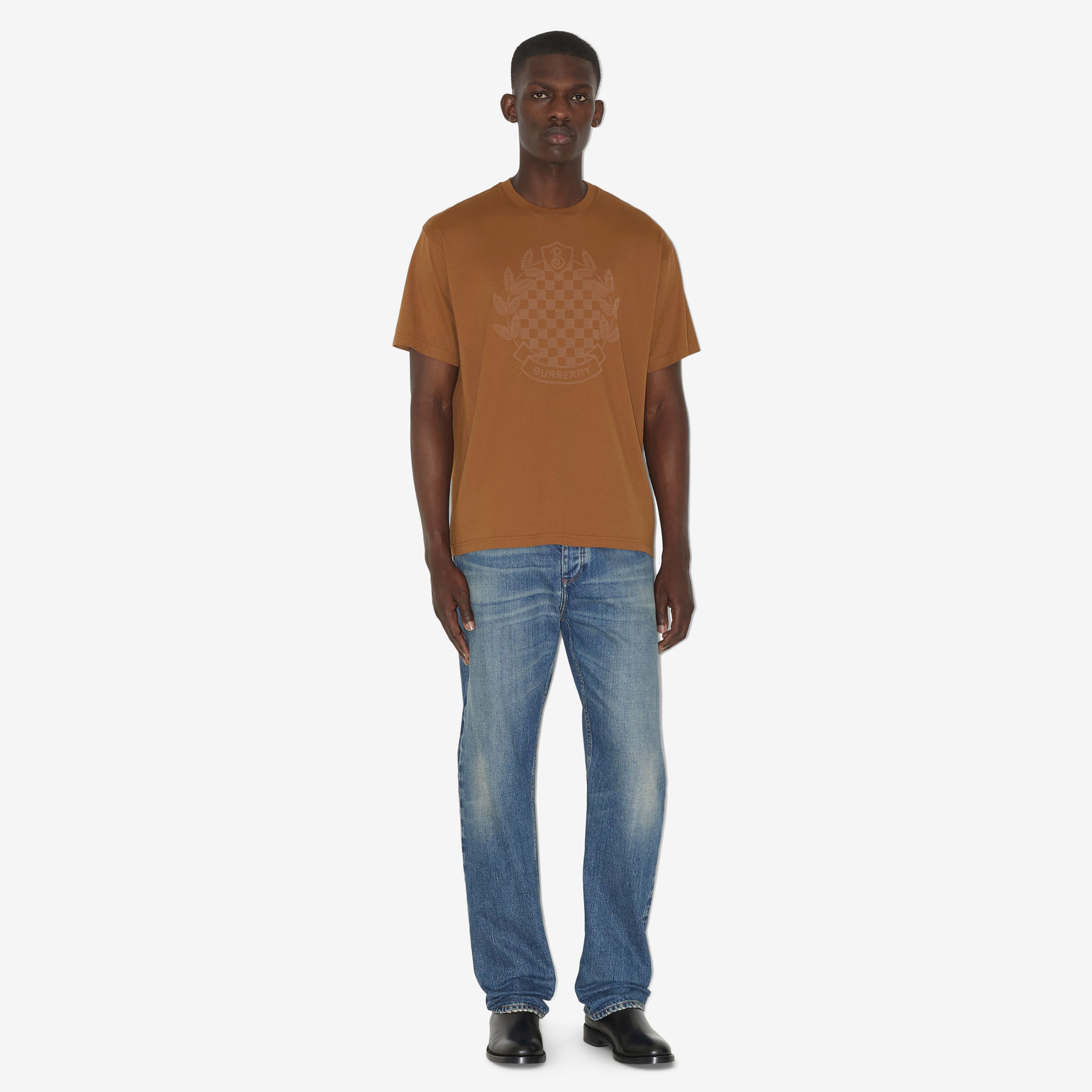 Burberry Erkek Kahverengi T-Shirt